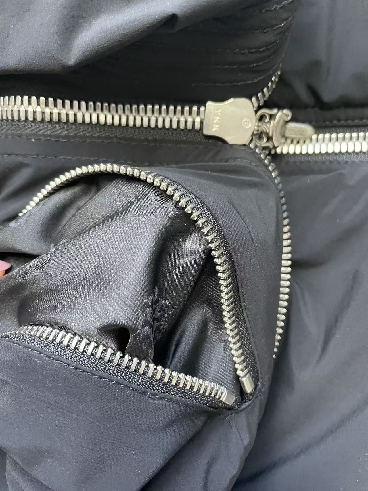 Chrome Hearts Chrome Hearts Zip Up Hooded Long Padded Coat Size US S / EU 44-46 / 1 - 12 Thumbnail