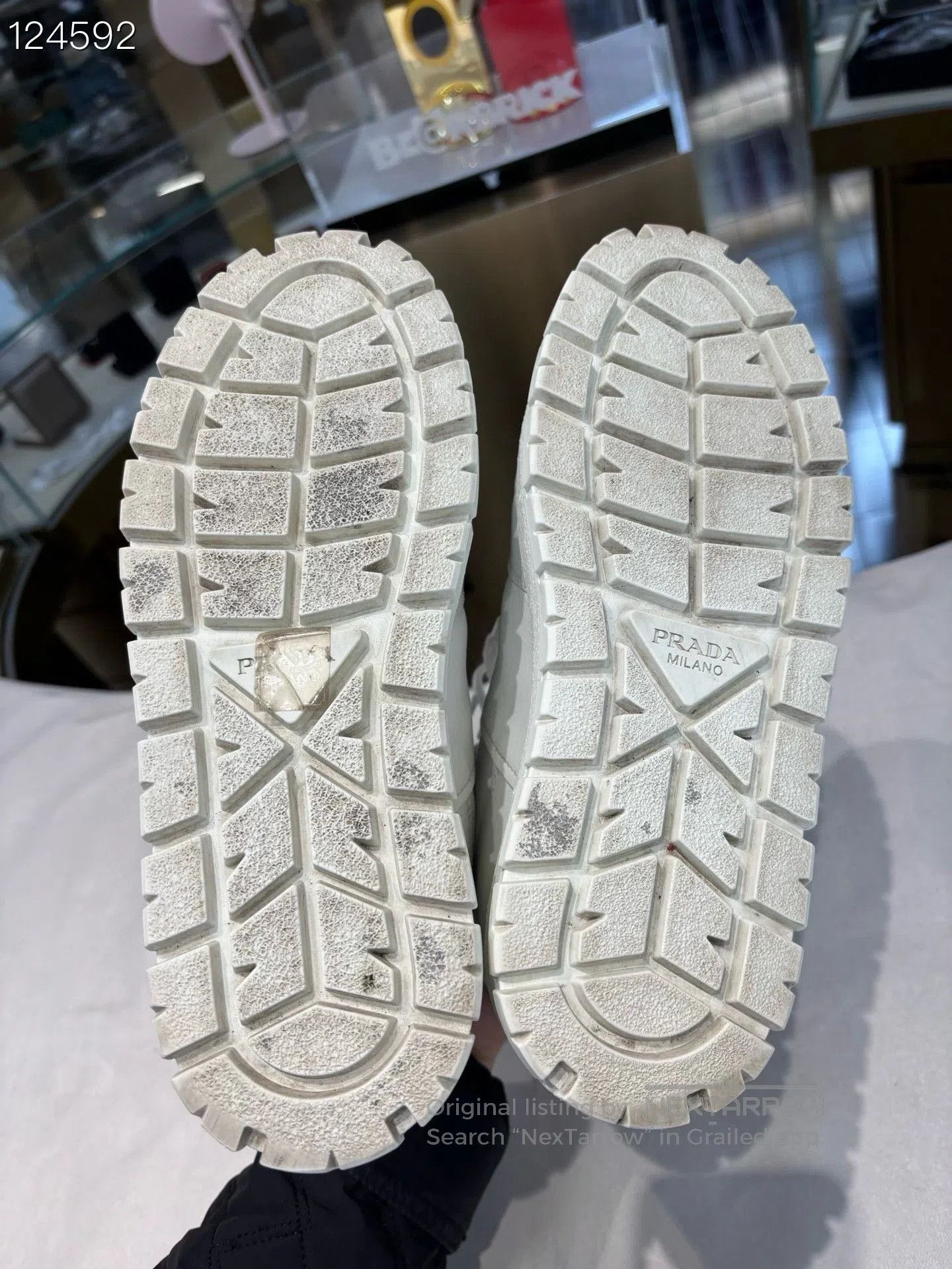 Prada Prada Women's White Fur High. Size US 7 / IT 37 - 6 Thumbnail