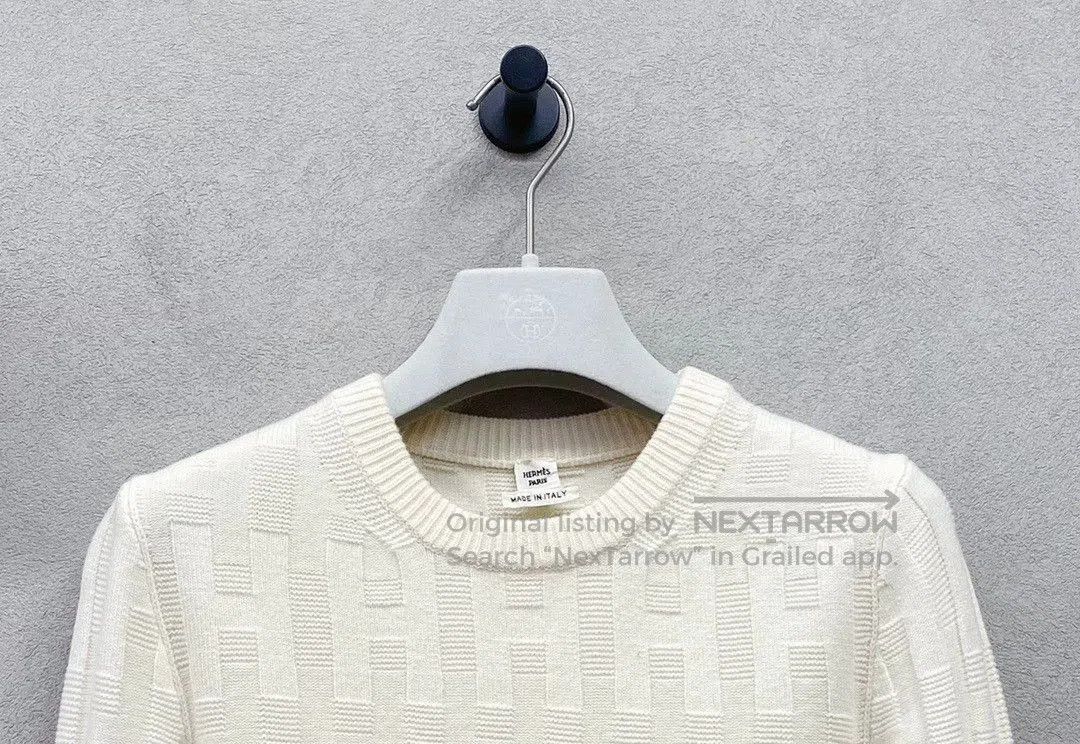Hermes Hermes Beige Knit Sweater Size 36. Size US S / EU 44-46 / 1 - 5 Thumbnail