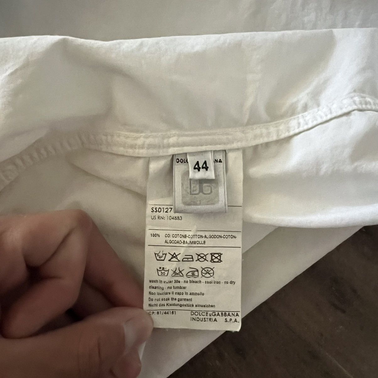Dolce & Gabbana × Vintage Shirt Dolce Gabbana Size S / US 4 / IT 40 - 5 Thumbnail