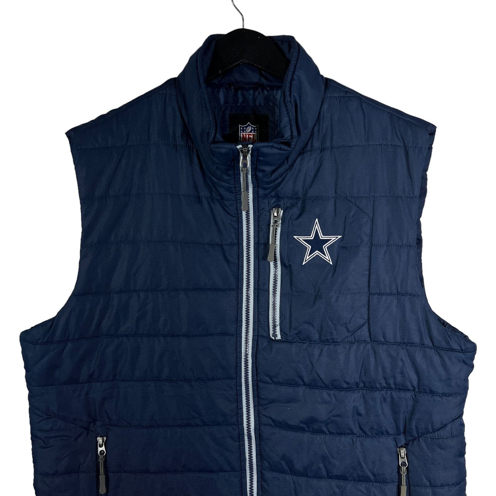 NFL NFL Dallas Cowboys Puffer Vest Size US L / EU 52-54 / 3 - 2 Thumbnail