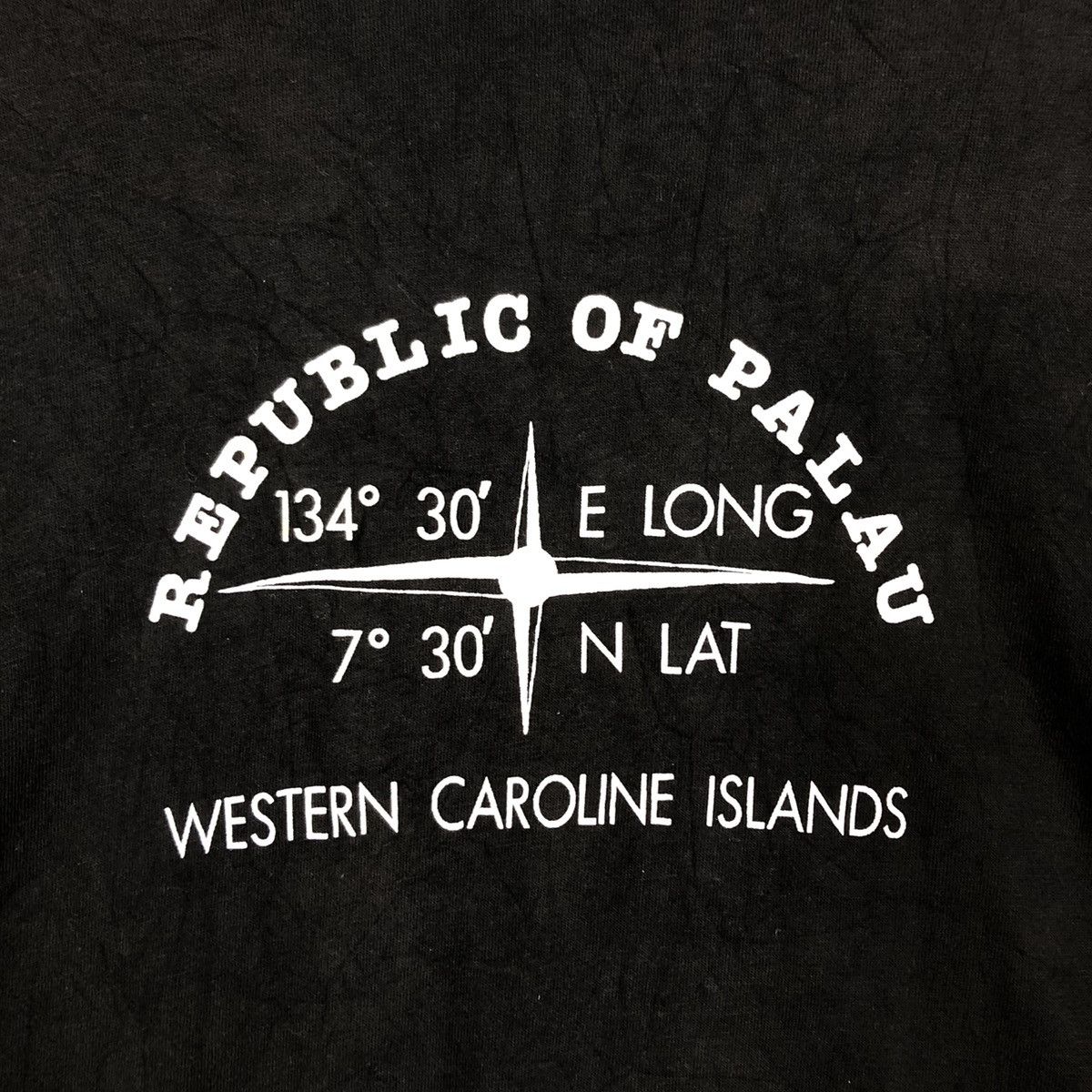 Other 📌HRLA Republic Of Palau T-Shirt Big Logo Made in Usa Size US L / EU 52-54 / 3 - 12 Thumbnail