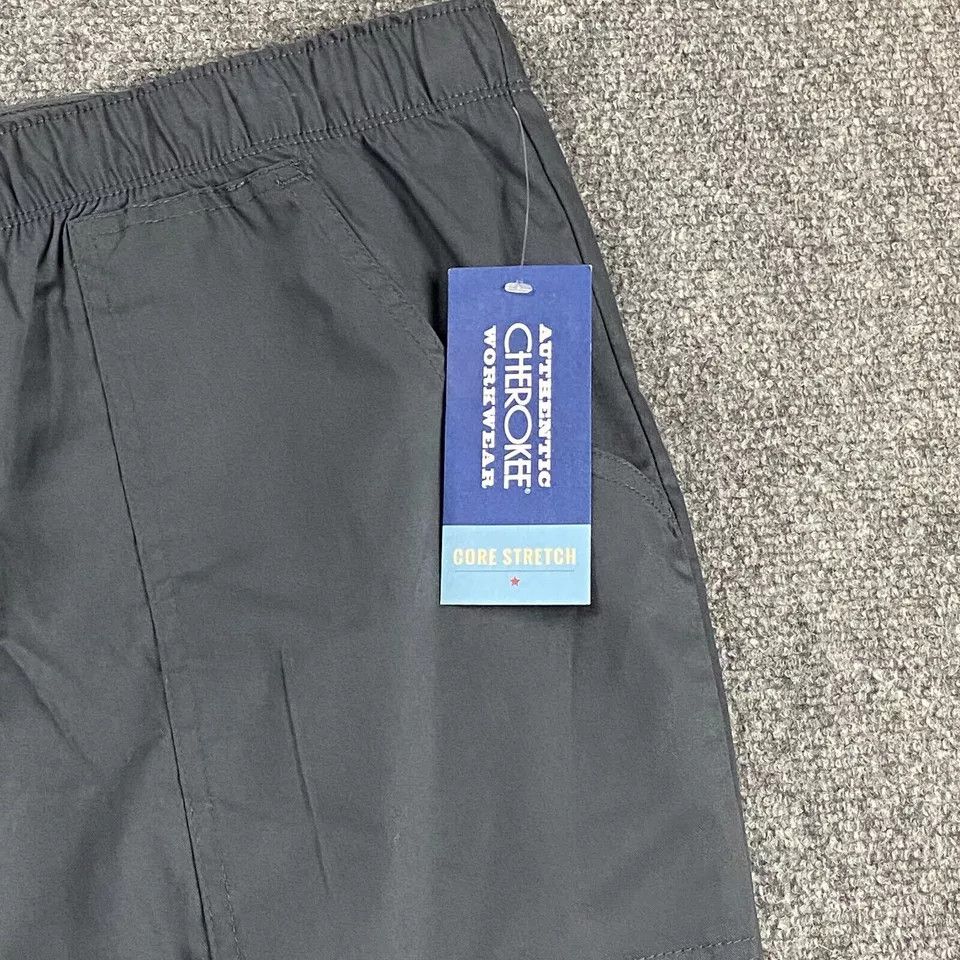 Cherokee Cherokee Scrubs Bottoms Men's XL Capri Workwear Cotton NWT Size US 37 - 3 Thumbnail