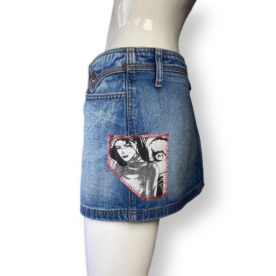 Other Mini Skirt Pop Art Size 27" / US 4 / IT 40 - 4 Thumbnail