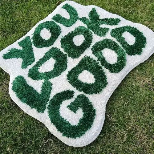 VIBE 3D "YOU LOOK GOOD" Handmade Soft Rug Size ONE SIZE - 4 Thumbnail
