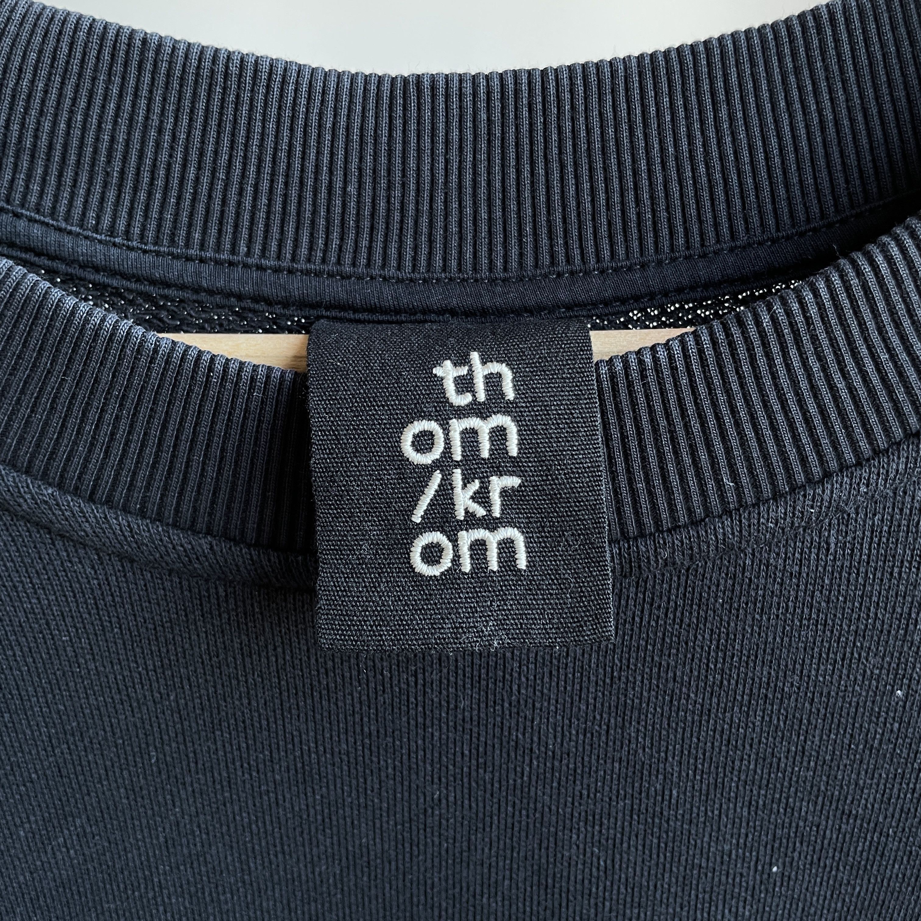Thom Krom Thom Krom Avant Garde Exposed Seams Sweatshirt Size L Size US L / EU 52-54 / 3 - 11 Thumbnail