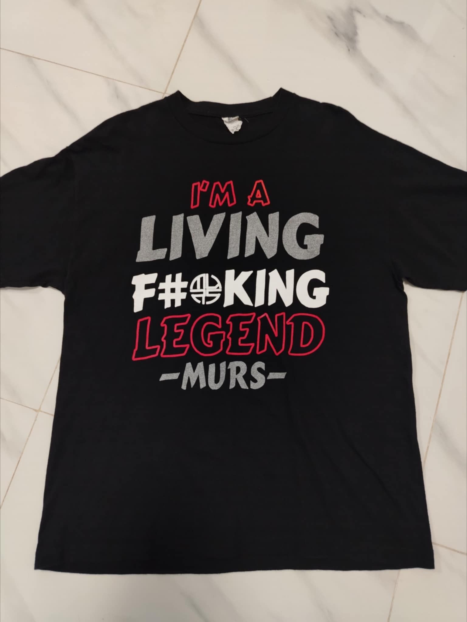 Other I'M A LIVING F#CKING LEGEND -MURS STRANGE MUSIC T-Shirt Size US XL / EU 56 / 4 - 2 Thumbnail