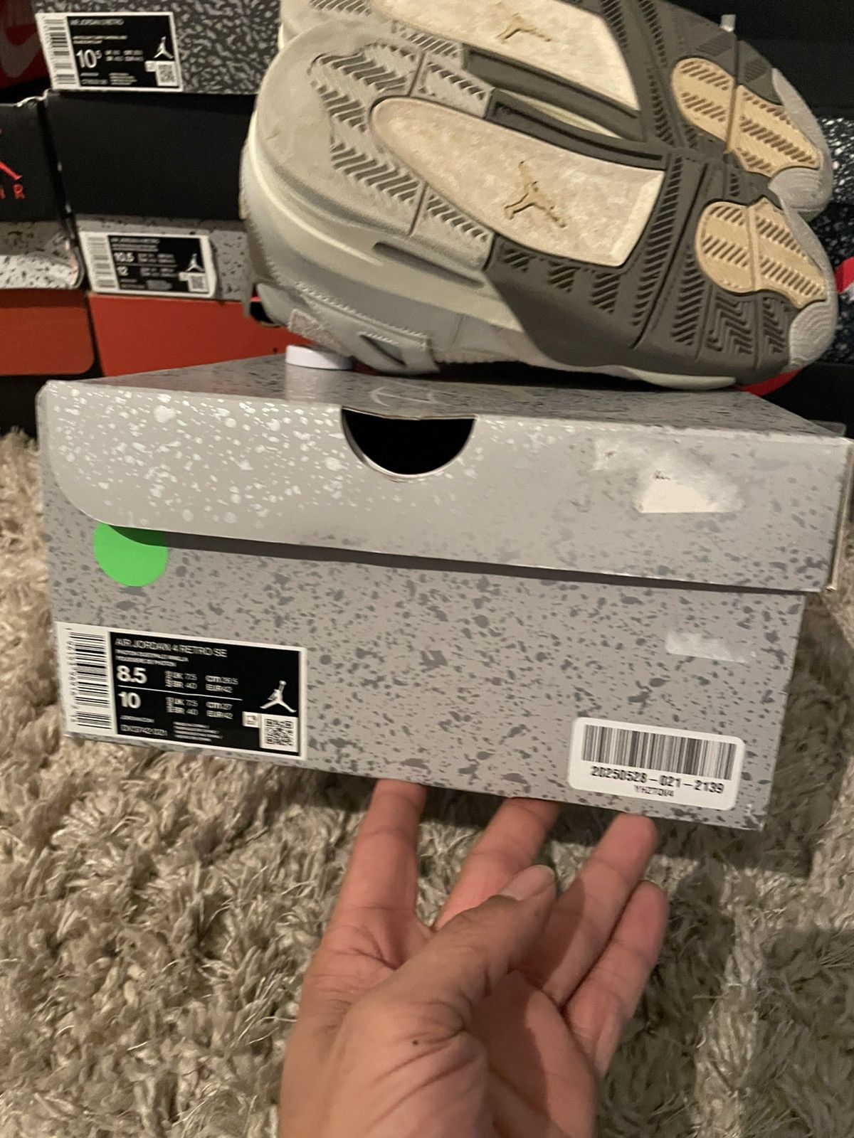Jordan Brand Jordan 4 Craft SE Size US 8.5 / EU 41-42 - 12 Thumbnail
