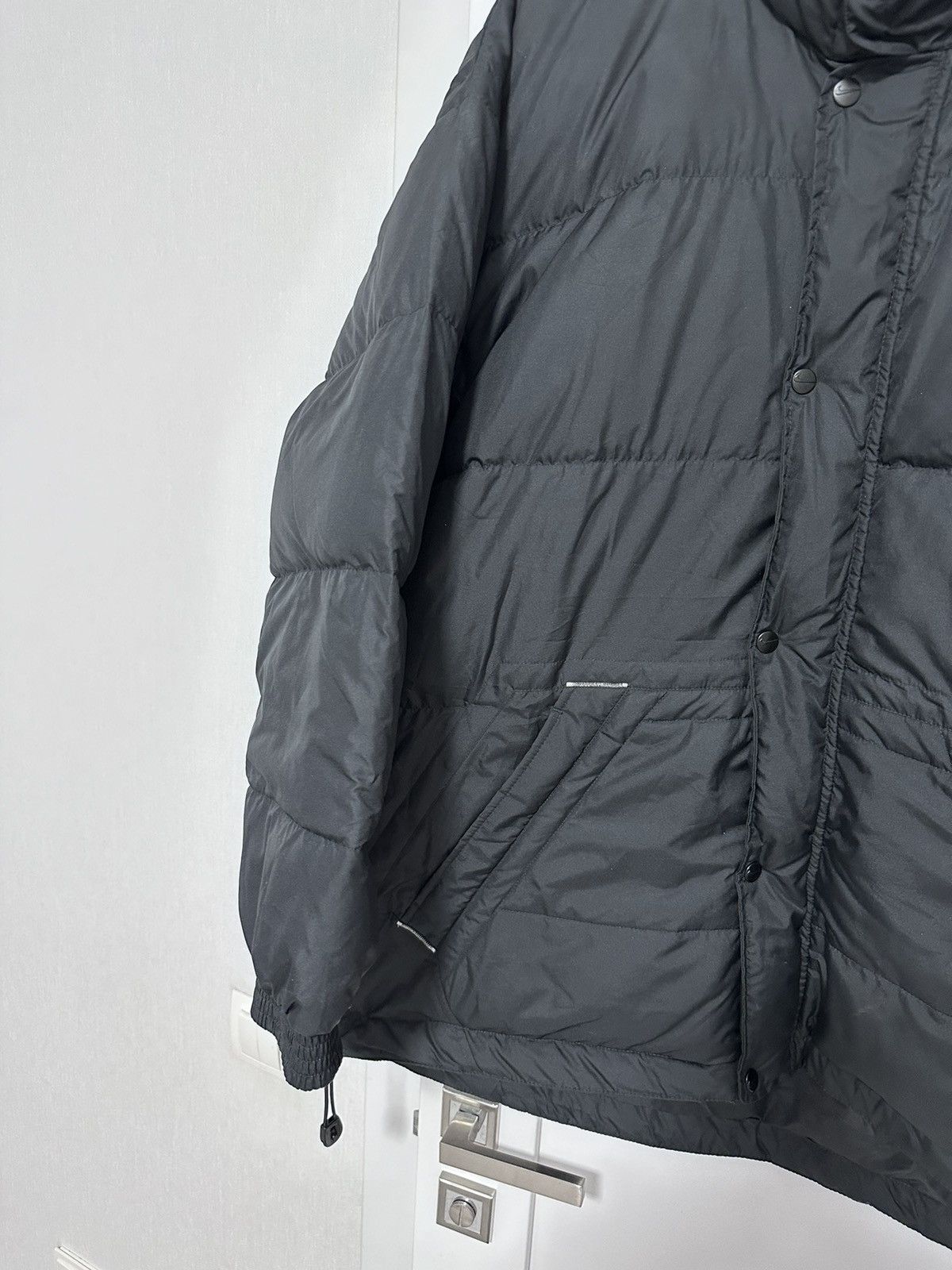 Nike × Vintage Nike Puffer Jacket Duck Down Fill 1990s Vintage Big Logo Size US XL / EU 56 / 4 - 4 Thumbnail
