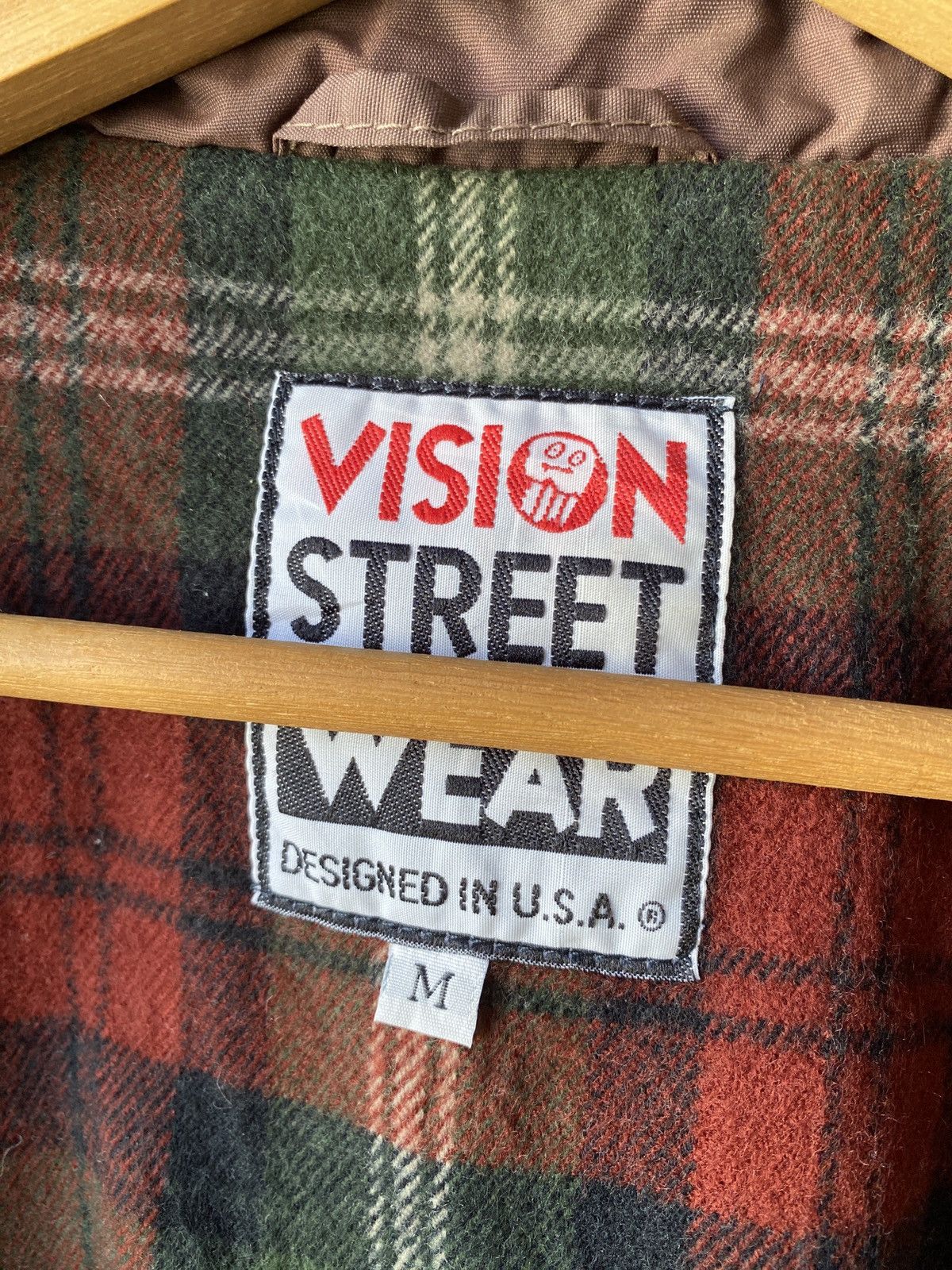 Santa Cruz Skateboards × Vintage × Vision Streetwear Vintage 90’s Vision Streetwear Skateboard Hoodie Jacket Size US M / EU 48-50 / 2 - 16 Thumbnail