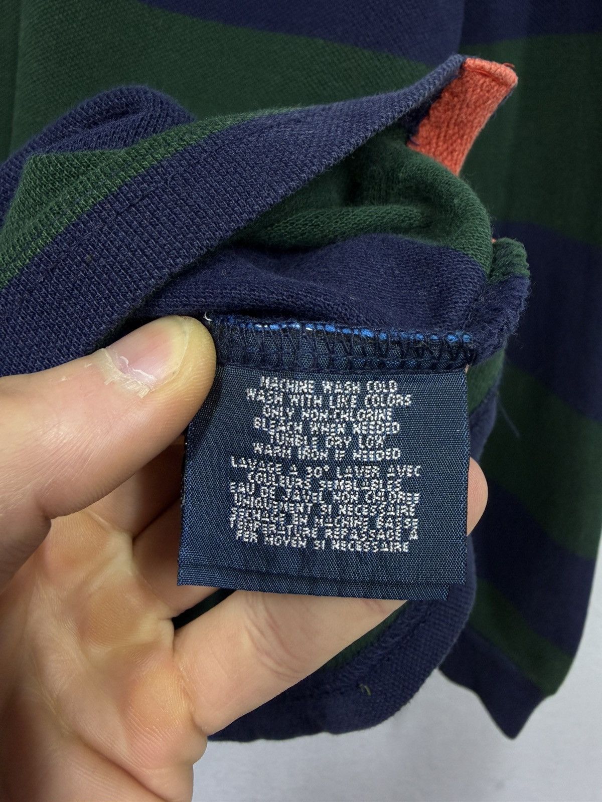 Polo Ralph Lauren Vintage Polo Ralph Lauren Rugby Polo Long Sleeve RRL Drake Size US S / EU 44-46 / 1 - 10 Thumbnail