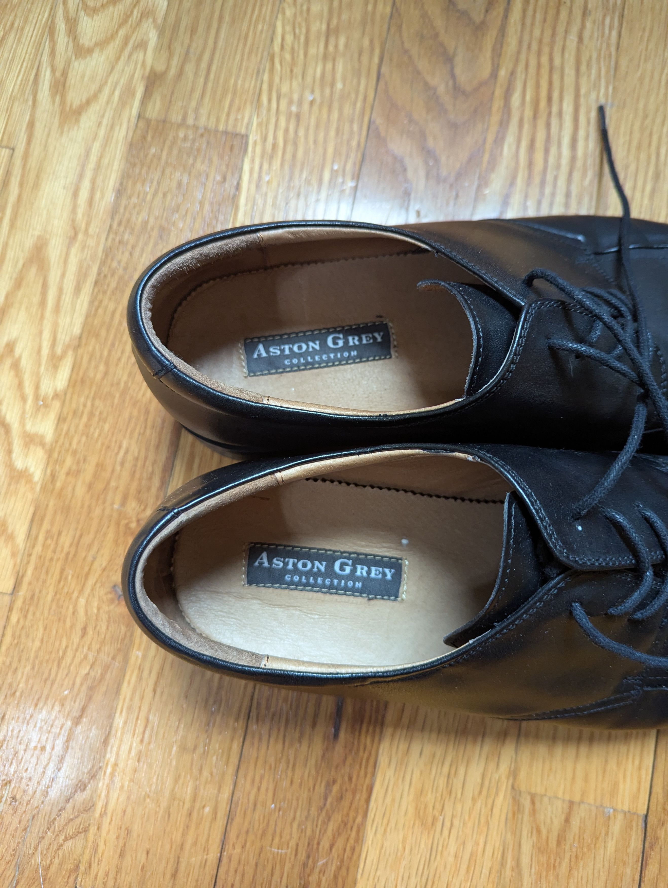 Aston Grey Aston Grey Formal Leather Shoes Size US 11.5 / EU 44-45 - 2 Thumbnail