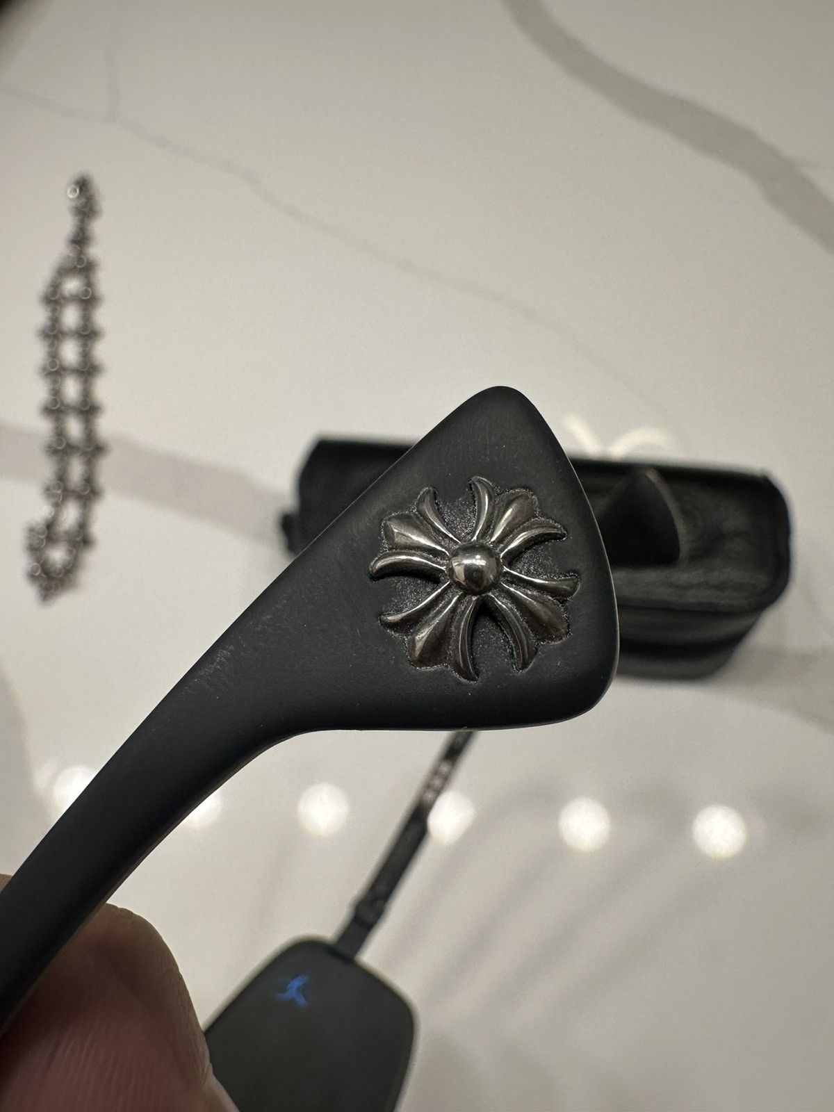 Chrome Hearts 🔥Chrome Hearts Black Vintage Sunglasses🔥 Size ONE SIZE - 7 Thumbnail