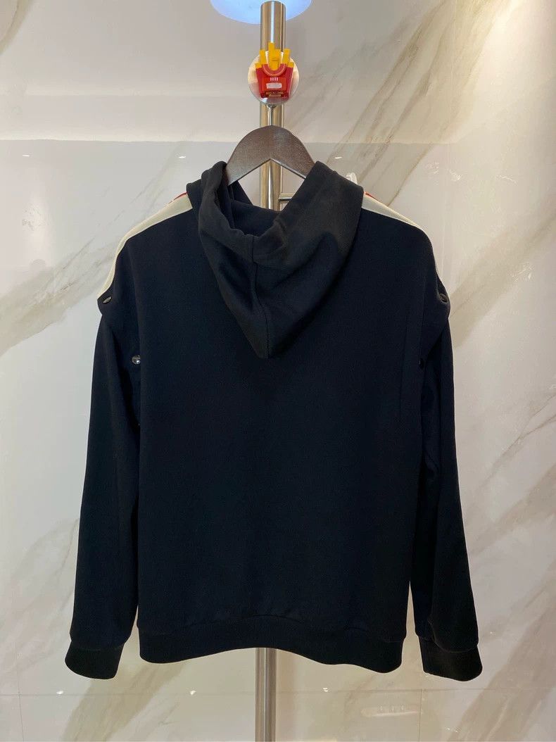Gucci Gucci Detachable sleeve hooded sweatshirt side logo hoodie Size US S / EU 44-46 / 1 - 2 Thumbnail