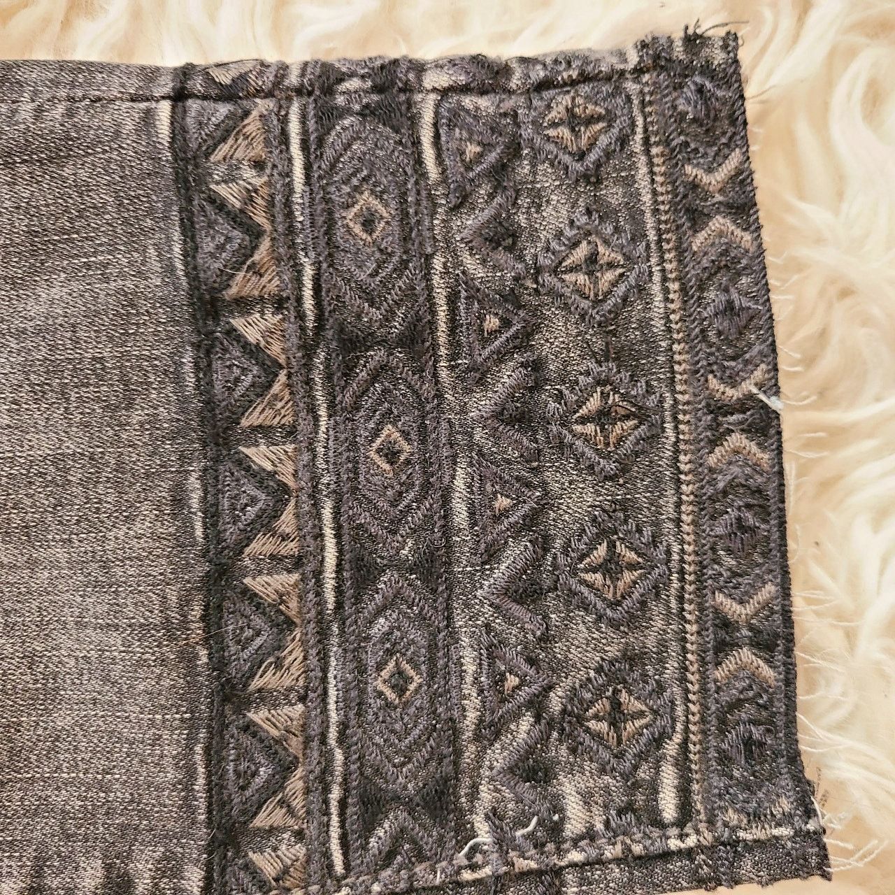Free People Driftwood Jackie free people faded black denim jeans sz 32 Size 32" / US 10 / IT 46 - 7 Thumbnail