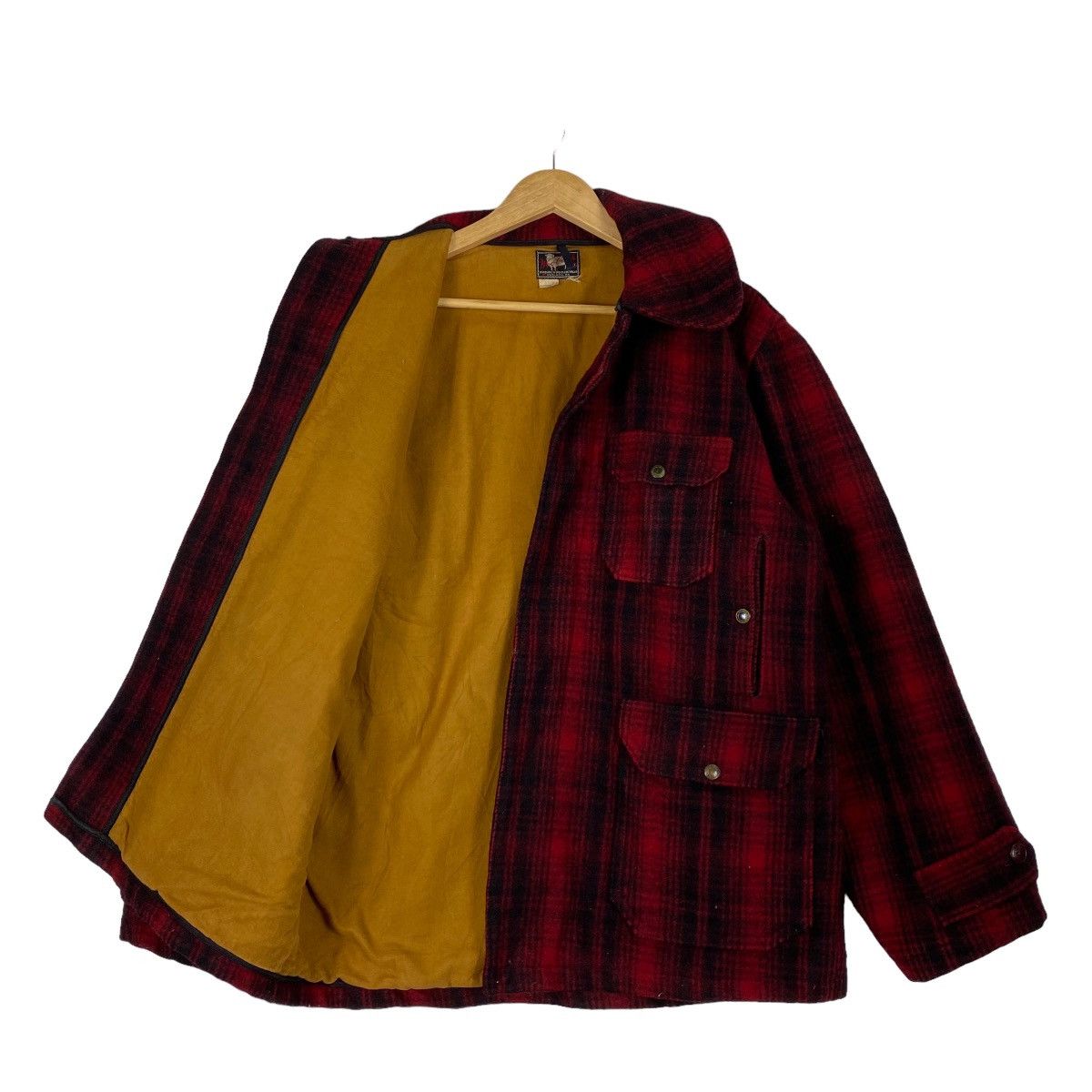 Woolrich Woolen Mills 90s Woolrich Woolen Mills Mackinaw Tartan Plaids Jacket Size US M / EU 48-50 / 2 - 9 Thumbnail