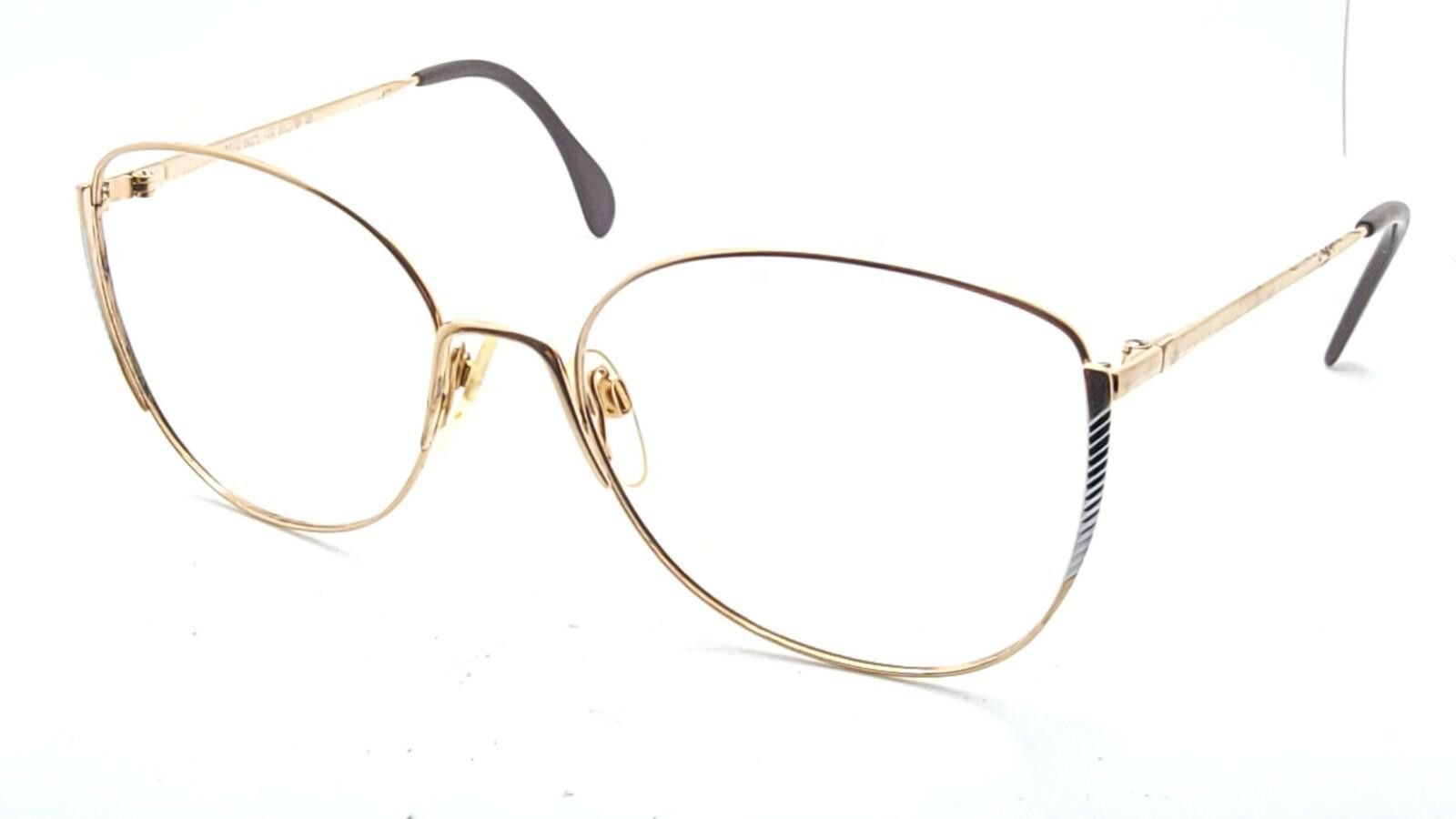 Silhouette Silhouette V4201 6021 Gold Oversized Eyeglasses 58-18 135 Size ONE SIZE - 1 Thumbnail