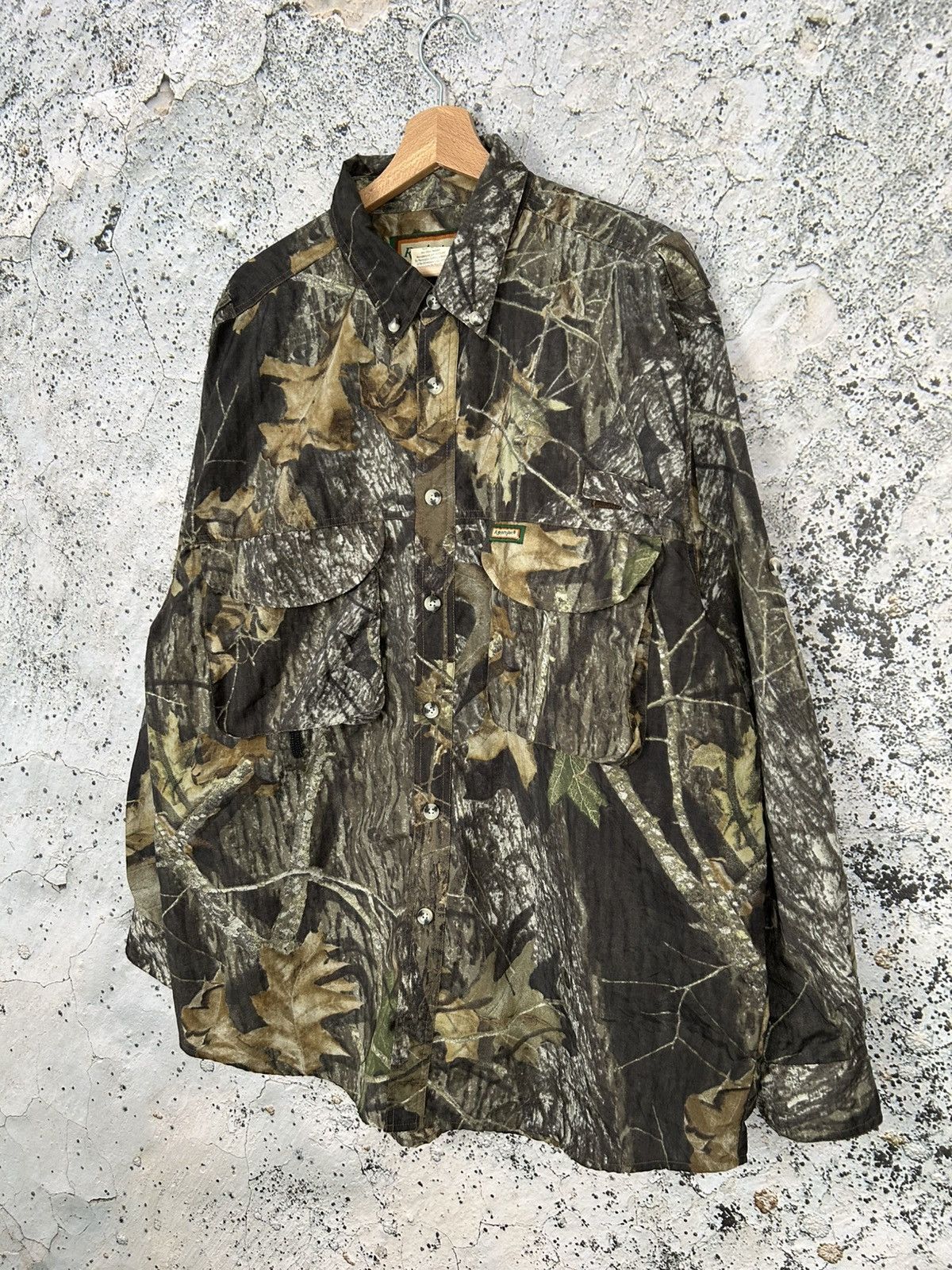 Realtree Vintage Realtree Overshirt Outdoor Streetwear Rap Baggy 90s Size US XL / EU 56 / 4 - 2 Thumbnail