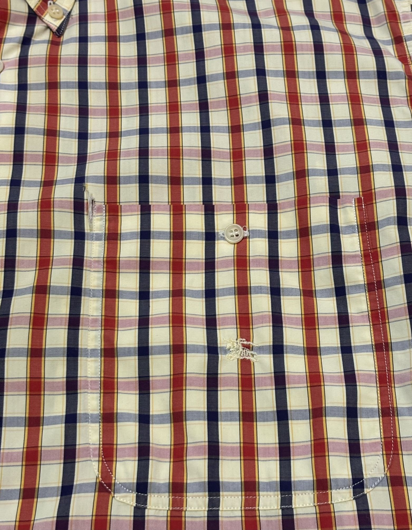 Burberry Burberrys vintage 90s shirt size 4 Size US XL / EU 56 / 4 - 6 Thumbnail