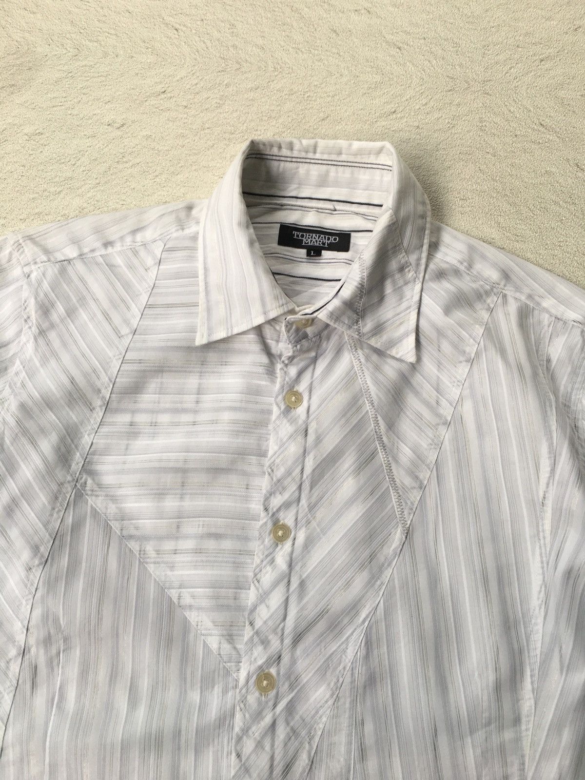 14th Addiction Tornado Mart Zigzag Button ups Size US L / EU 52-54 / 3 - 3 Thumbnail