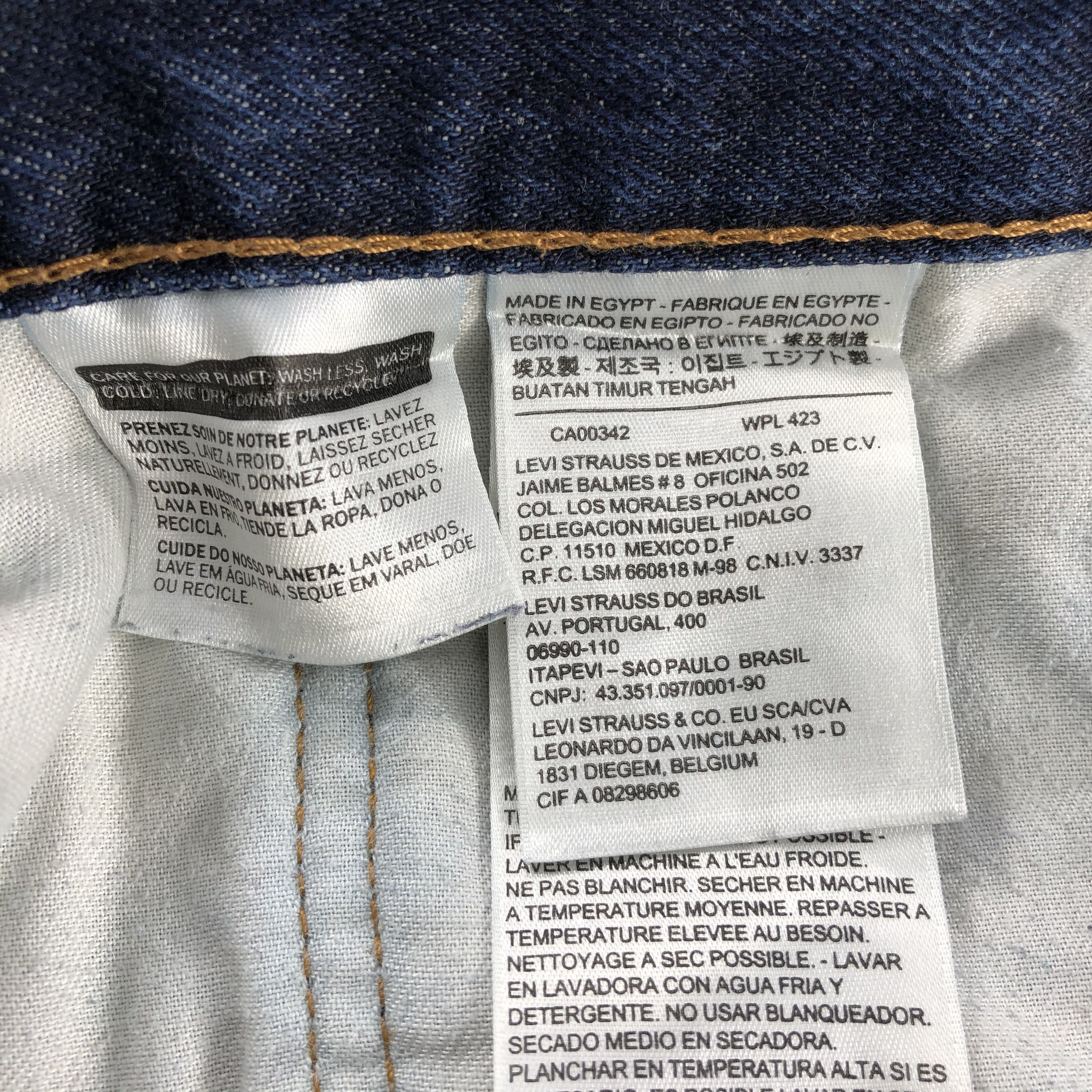 Levi's Vintage Blue Wash Levis 505 Jeans-J2038 Size US 38 / EU 54 - 10 Thumbnail