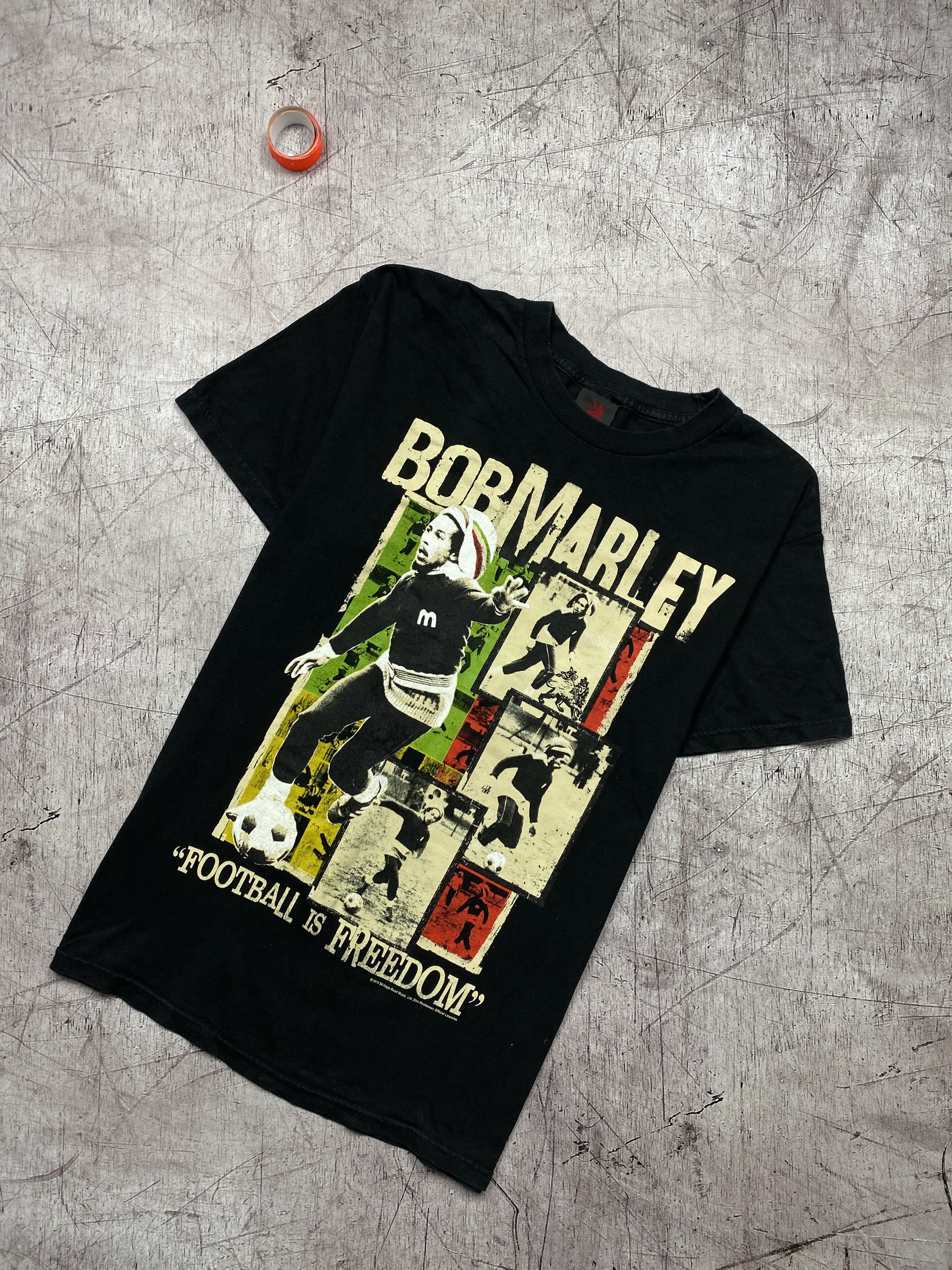 Element × Vintage Vintage Element “Listen to Bob Marley” t shirt