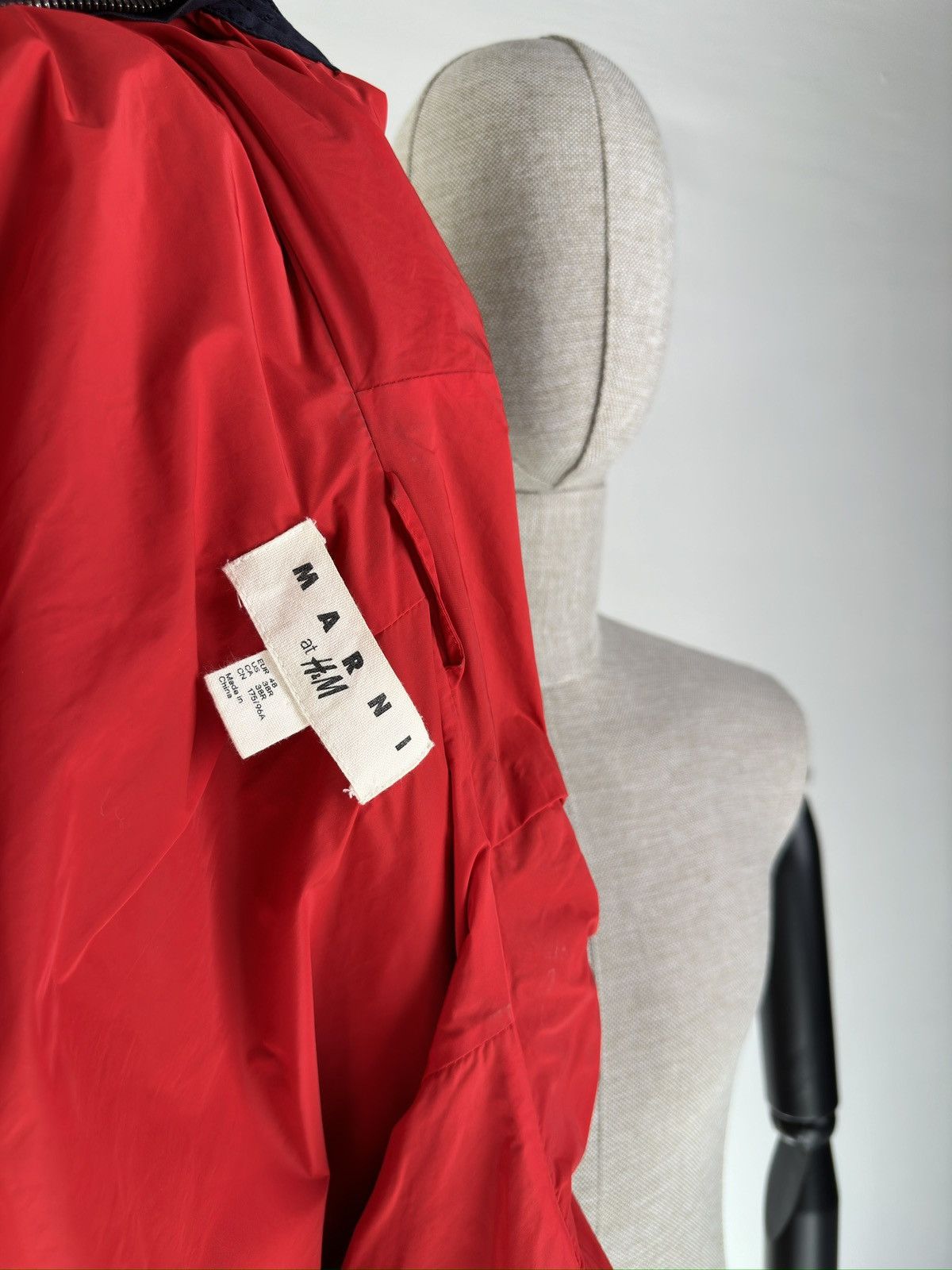Marni MARNI for H&M Hooded Jacket Navy Multipocket Parka Size US M / EU 48-50 / 2 - 5 Thumbnail