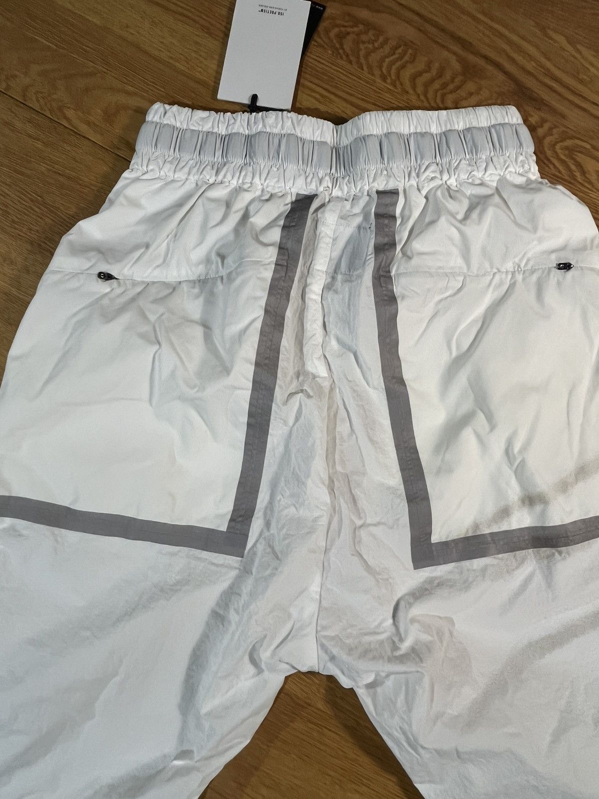Tobias Birk Nielsen SS23 Iso Poetism Tobias Birk Nielsen White Tech-Nylon Pants Size US 32 / EU 48 - 10 Thumbnail