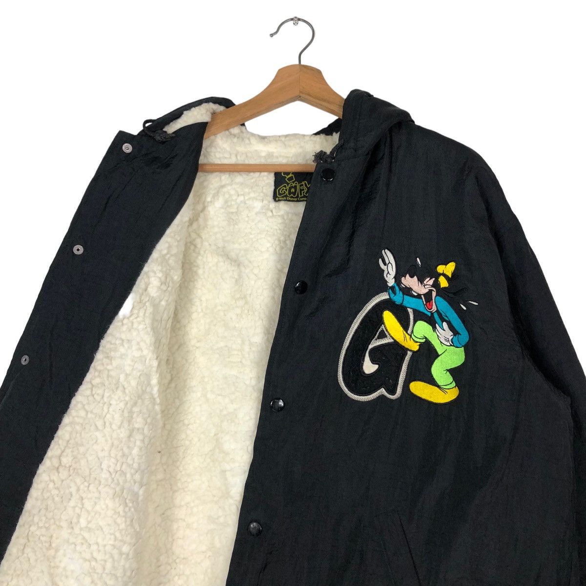 Cartoon Network 📌VINTAGE WALT DISNEY COMPANY GOOFY BIG LOGO JACKET Size US L / EU 52-54 / 3 - 13 Thumbnail