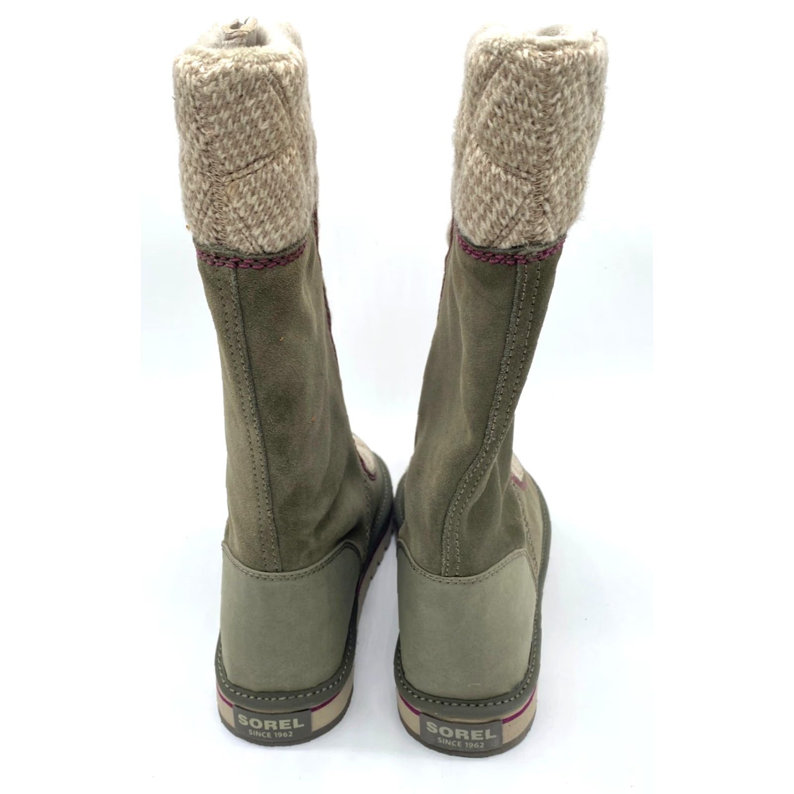 SOREL Sorel Newbie Tall Boots Women's 9.5 Peatmoss Winter Snow Boots Size US 8 / IT 38 - 3 Thumbnail
