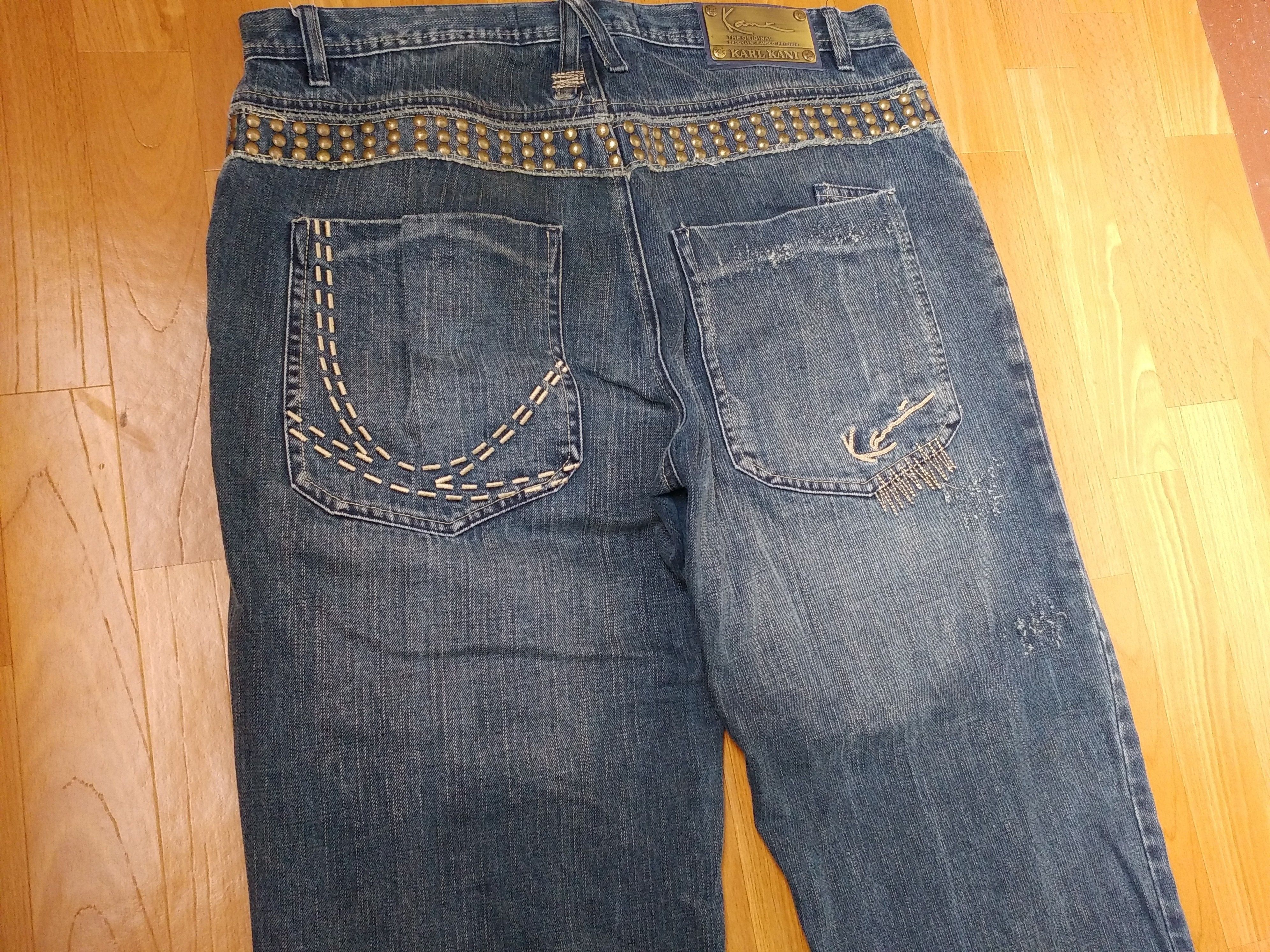 Karl Kani KARL KANI jeans, baggy, vintage Kani jeans, 90s hip hop W 36 Size US 36 / EU 52 - 5 Thumbnail