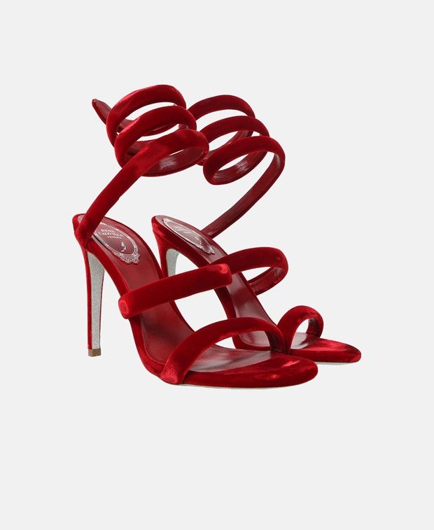Cleo Sandals with calf lacing