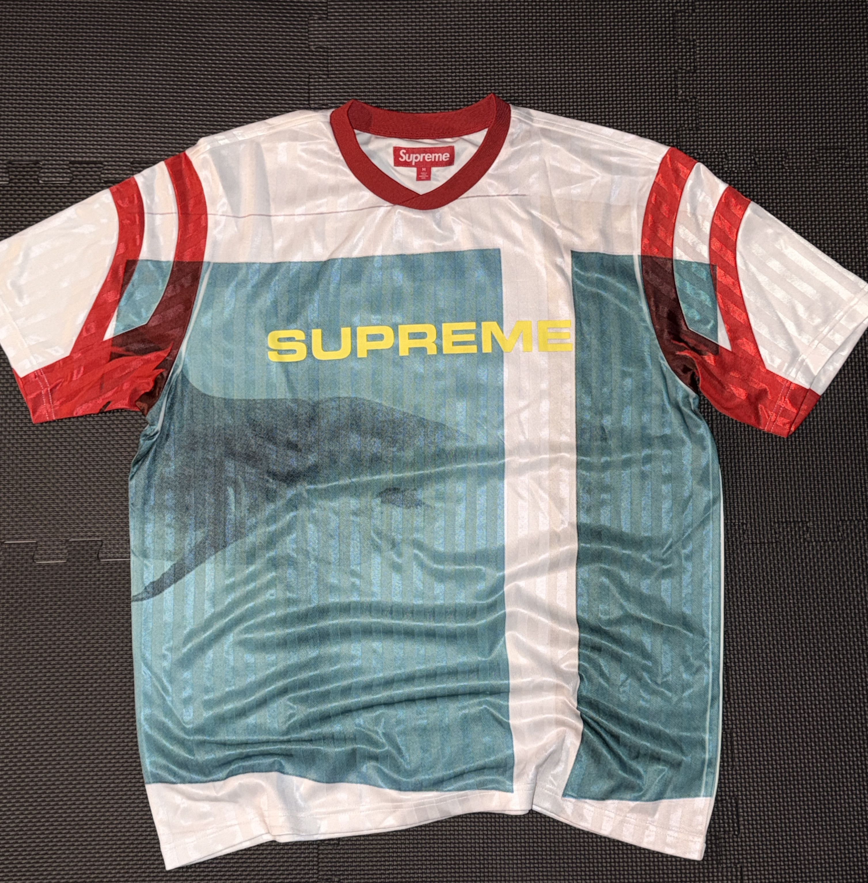 Supreme Damien Hirst soccer jersey