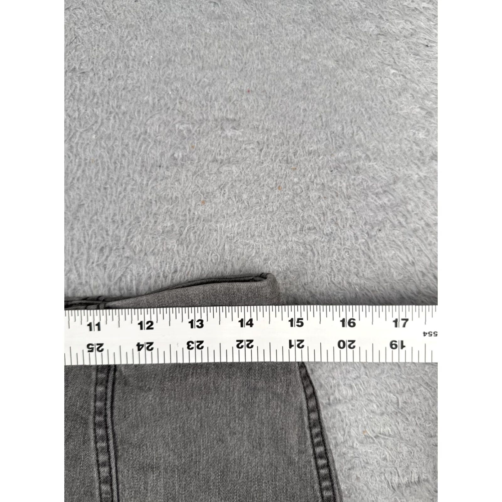 Free People VINTAGE Free People Denim Skirt Womens 12 Gray Mini Casual Dressy Party Spring Summer Size 34" / US 12 / IT 48 - 5 Thumbnail