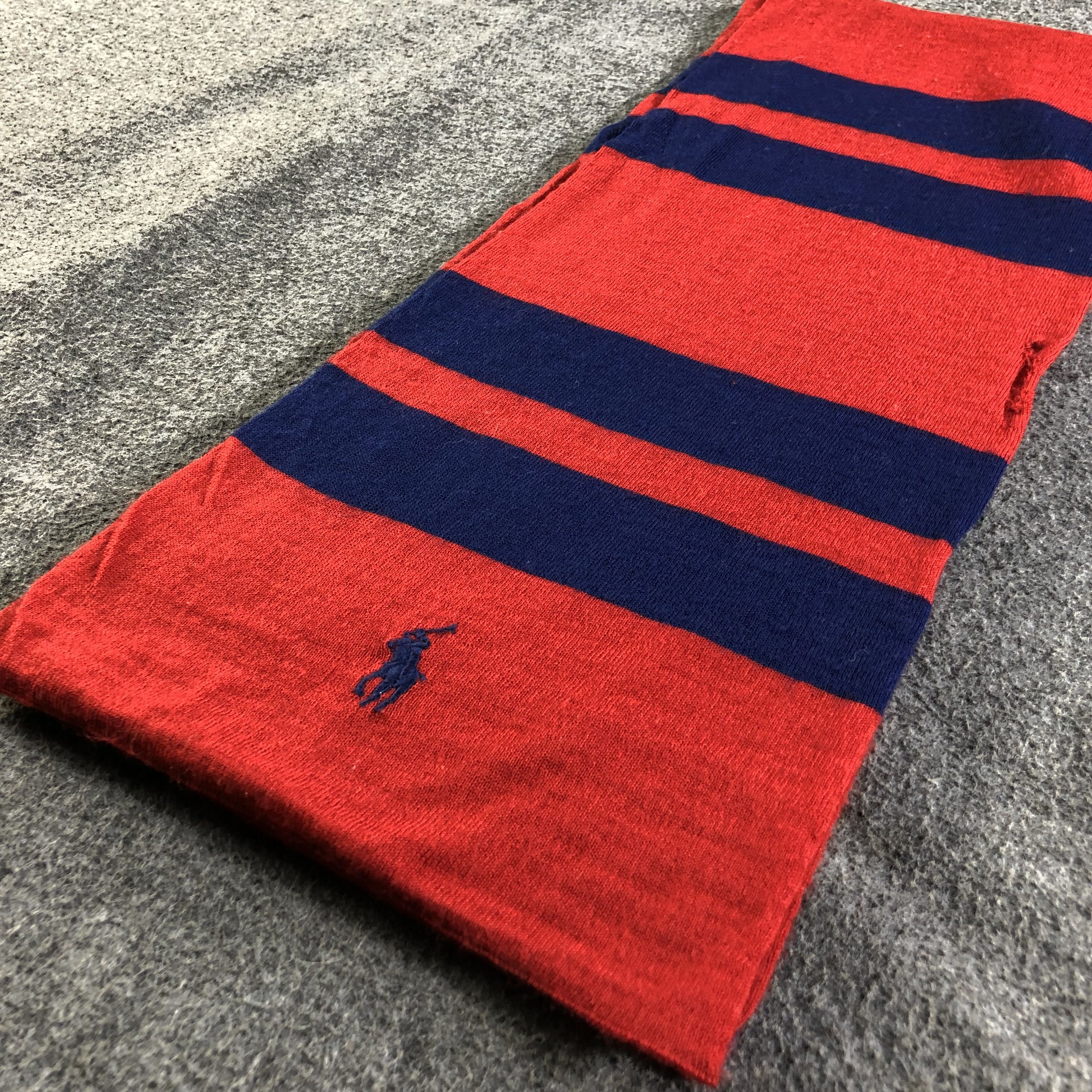 Polo Ralph Lauren Polo Ralph Lauren Wool Scarf Muffler V1899 Size ONE SIZE - 3 Thumbnail