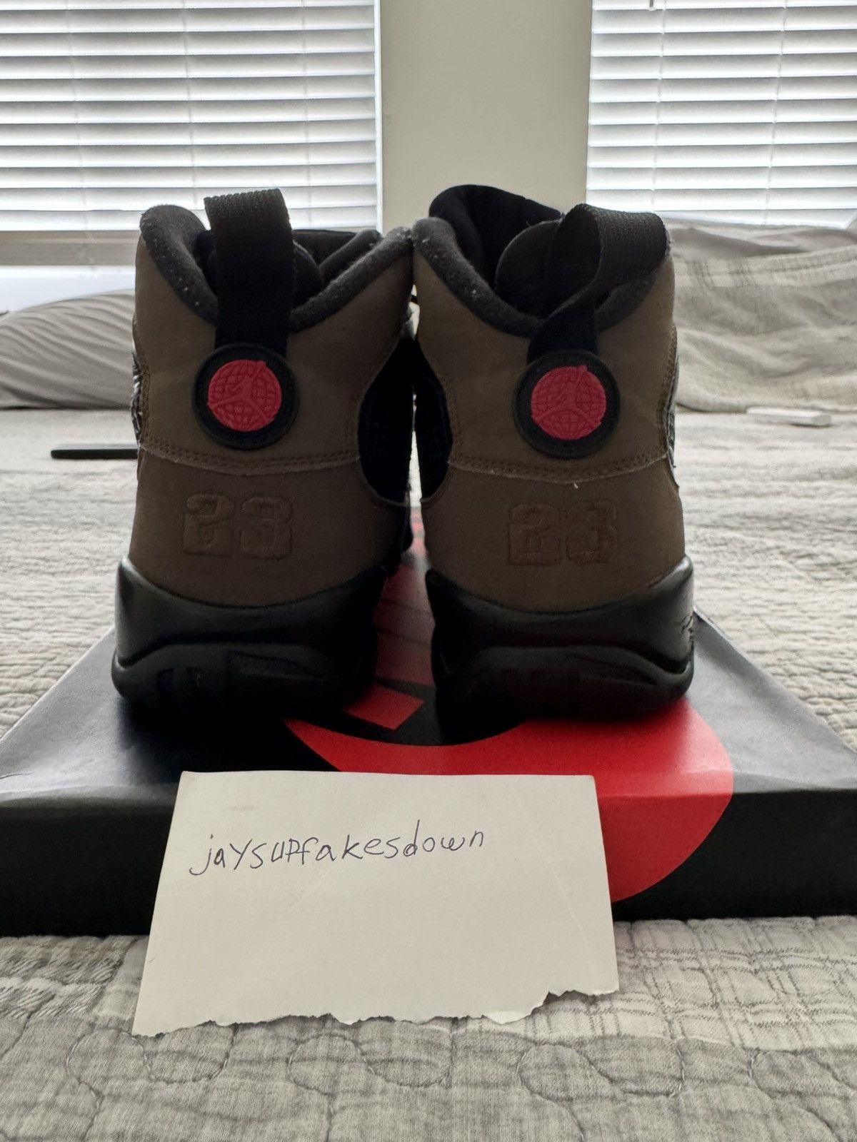 Jordan Brand Air Jordan Retro 9 Olive 2012 Size 9 Size US 9 / EU 42 - 5 Thumbnail