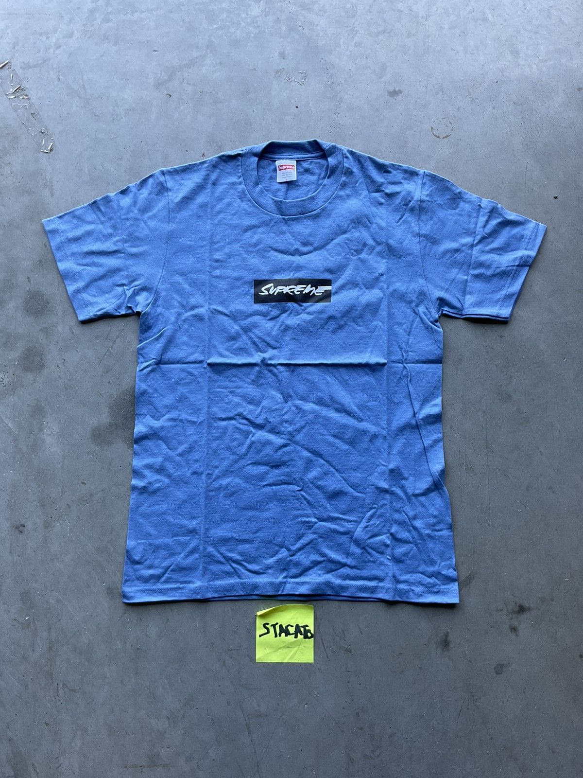 Futura × Supreme Supreme x Futura Box Logo Tee Blue Size US S / EU 44-46 / 1 - 1 Thumbnail
