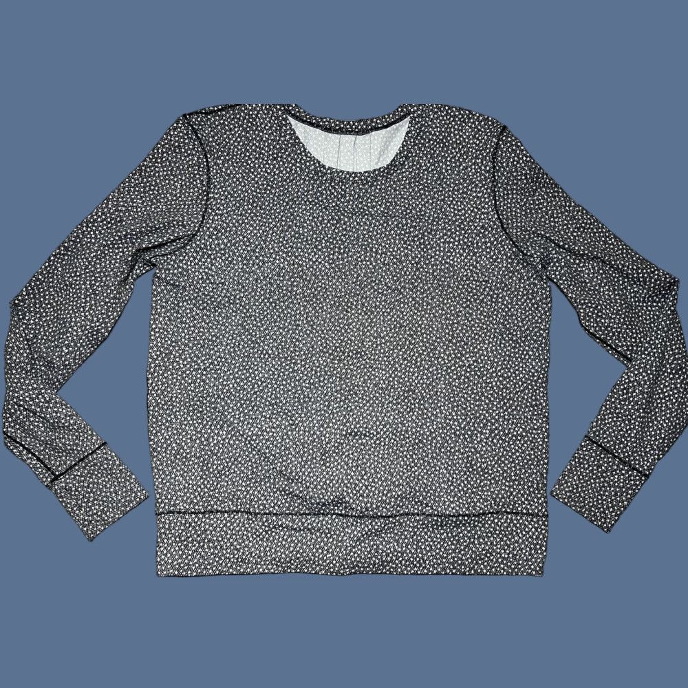 Lululemon Lululemon Shirt Gray Long Sleeve Top Size 12 Womens Activewear Pullover Run Jog Walk Weightlifting Thumbholes Rush Hour T-Shirt Size XL / US 12-14 / IT 48-50 - 1 Thumbnail