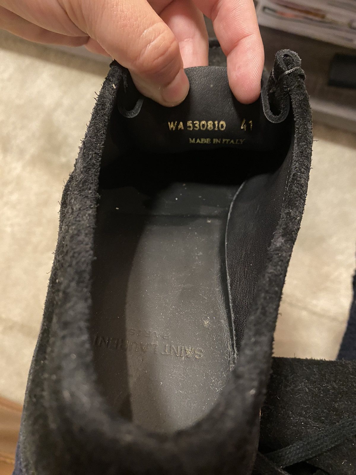 Saint Laurent Paris Saint Laurent Black Loafers Size US 8 / EU 41 - 7 Thumbnail