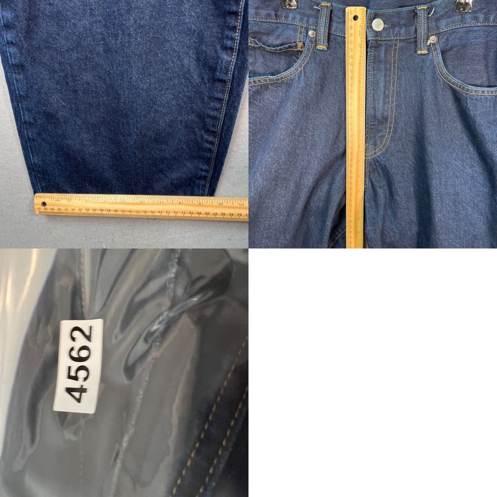 Gap Gap Jeans 1969 Straight Blue Denim 100% Cotton Mens 31x30 Relaxed Fit Regular Size 31 5-Pocket Vintage: No? Size US 31 - 8 Thumbnail