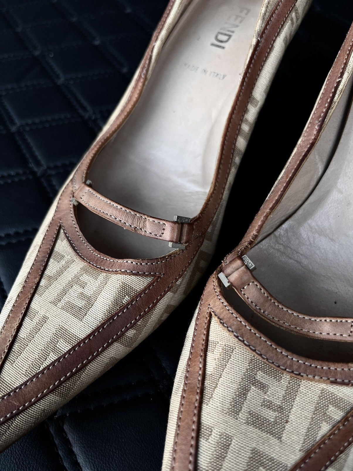 Fendi Fendi Zucca Monograms Flats Size US 7 / IT 37 - 4 Thumbnail