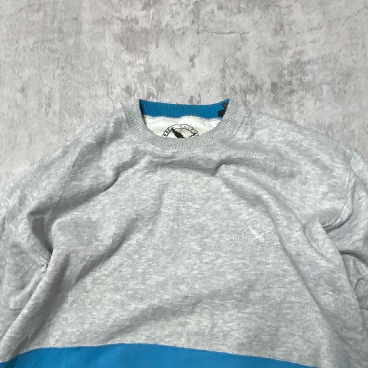 Other Grey and blue vintage 90s crewneck sweatshirt #retro Size US S / EU 44-46 / 1 - 2 Thumbnail