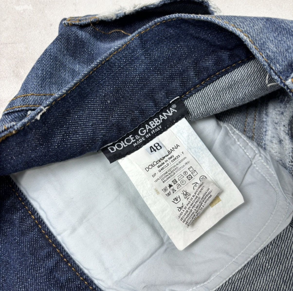 Dolce & Gabbana × If Six Was Nine × Le Grande Bleu (L.G.B.) Dolce & Gabbana Distressed Denim Jeans Size US 32 / EU 48 - 11 Thumbnail