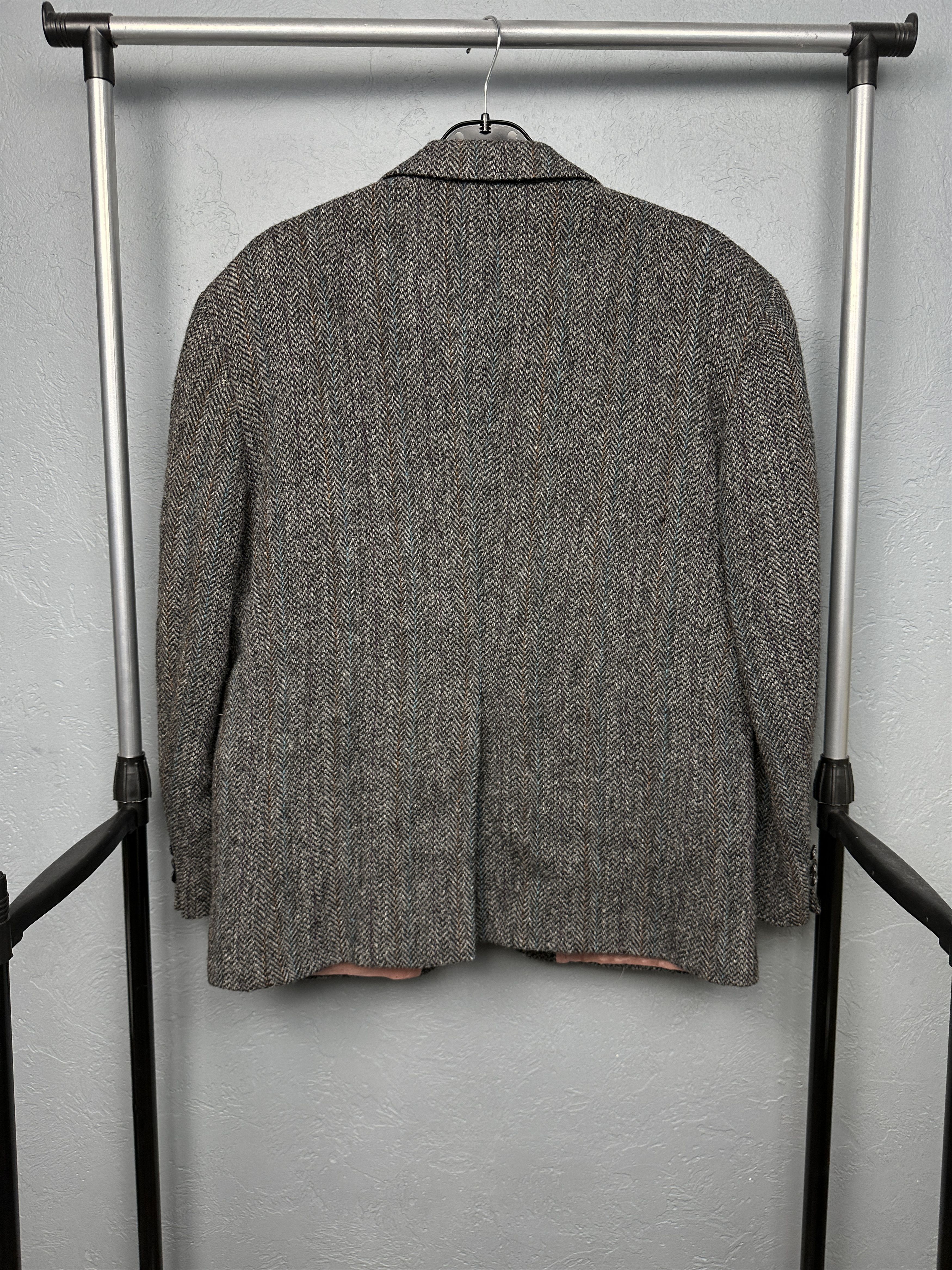 Harris Tweed Harris Tweed Vintage Mens Blazer Jacket Wool Two Buttons Size US L / EU 52-54 / 3 - 7 Thumbnail