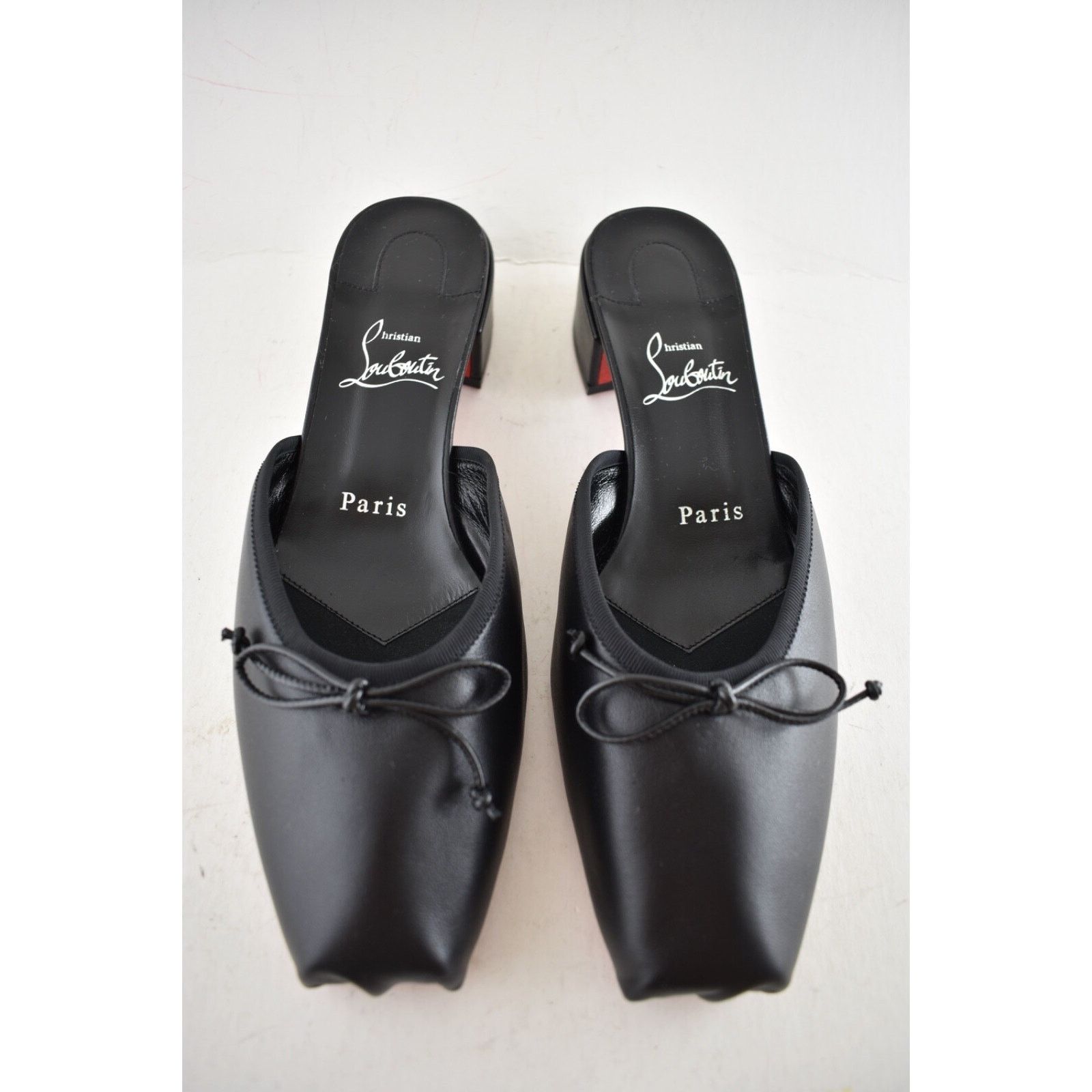 Christian Louboutin Christian Louboutin Mimiflirt Black Ballet Ballerina Slide Size US 9 / IT 39 - 7 Thumbnail