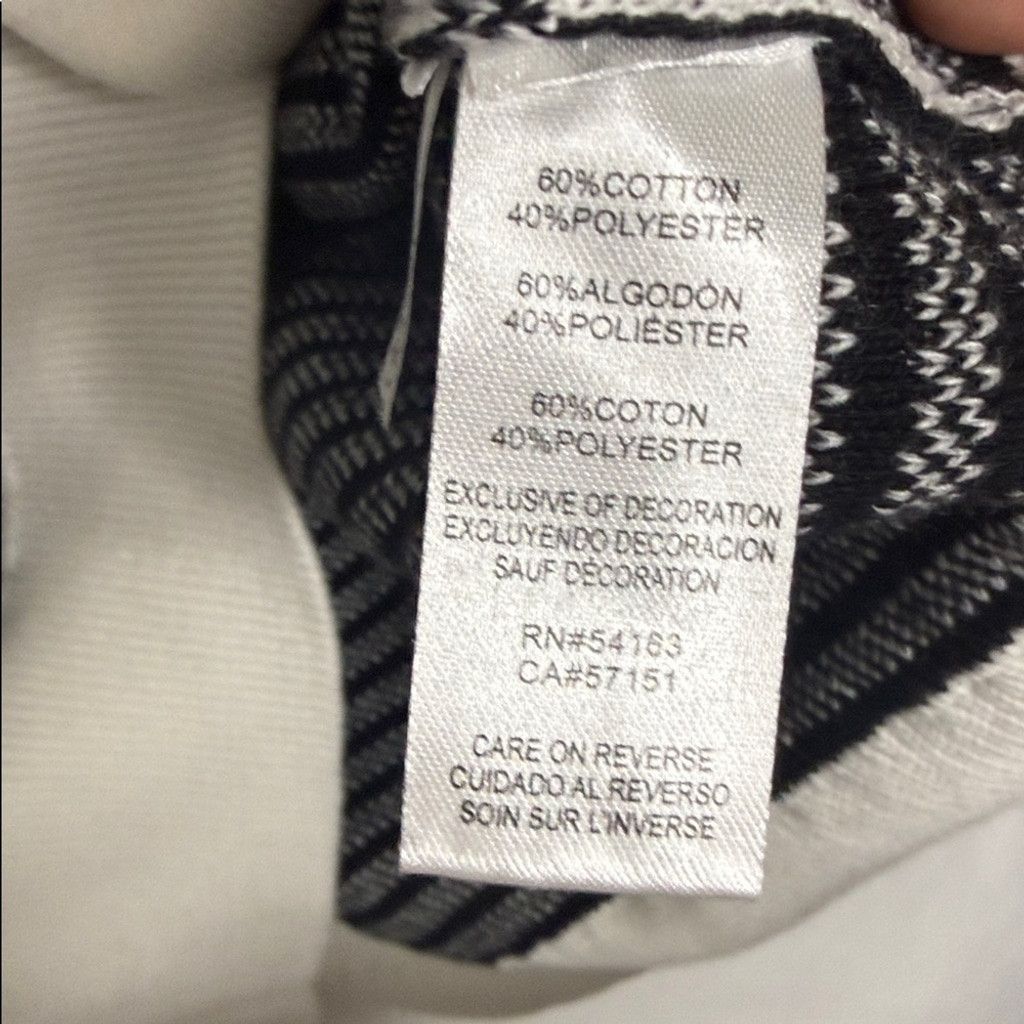 Karl Lagerfeld NWOT Karl Lagerfeld Paris striped C'est La Vie sweatshirt XL Size XL / US 12-14 / IT 48-50 - 7 Thumbnail