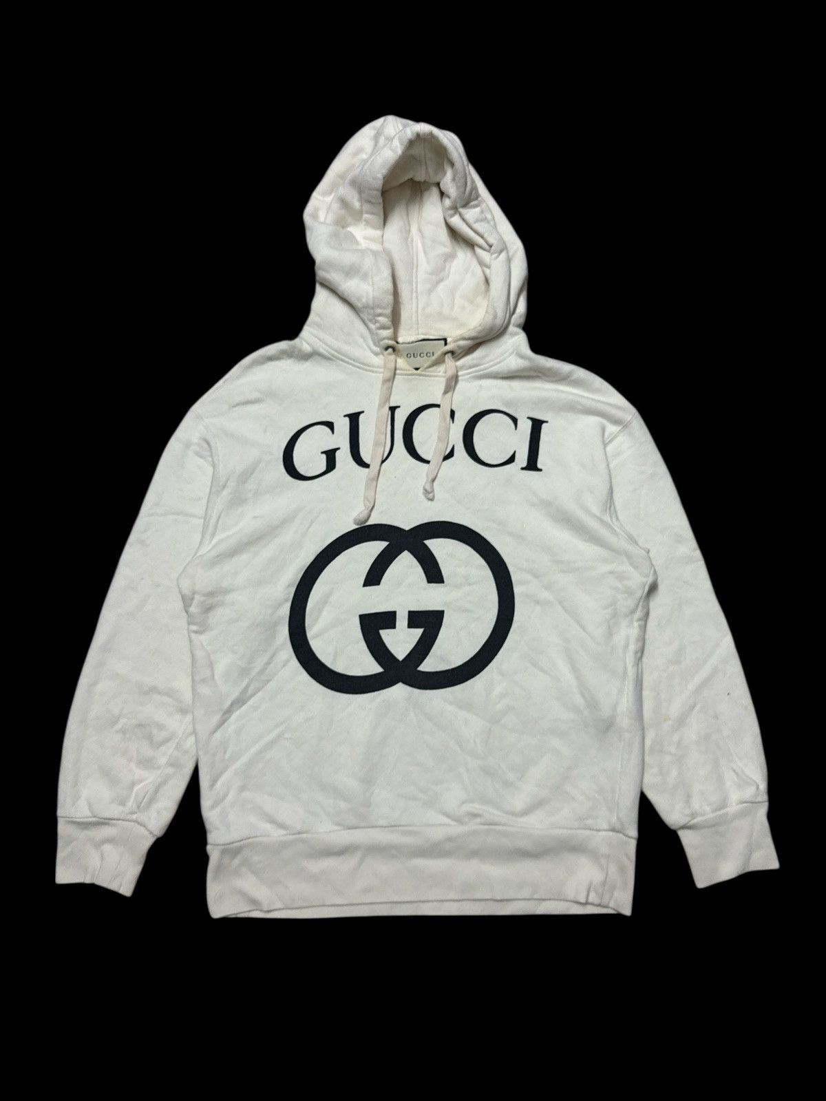 Gucci GUCCI INTERLOCKING G LOGO HOODIE Size US S / EU 44-46 / 1 - 1 Thumbnail