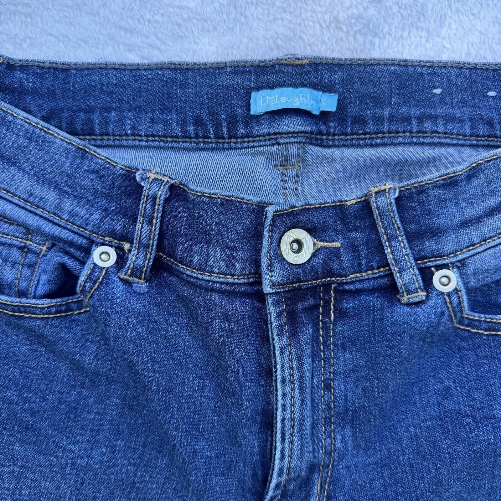 J.McLaughlin Womens's J. McLaughlin Straight Leg-Size 4 Size 27" / US 4 / IT 40 - 2 Thumbnail