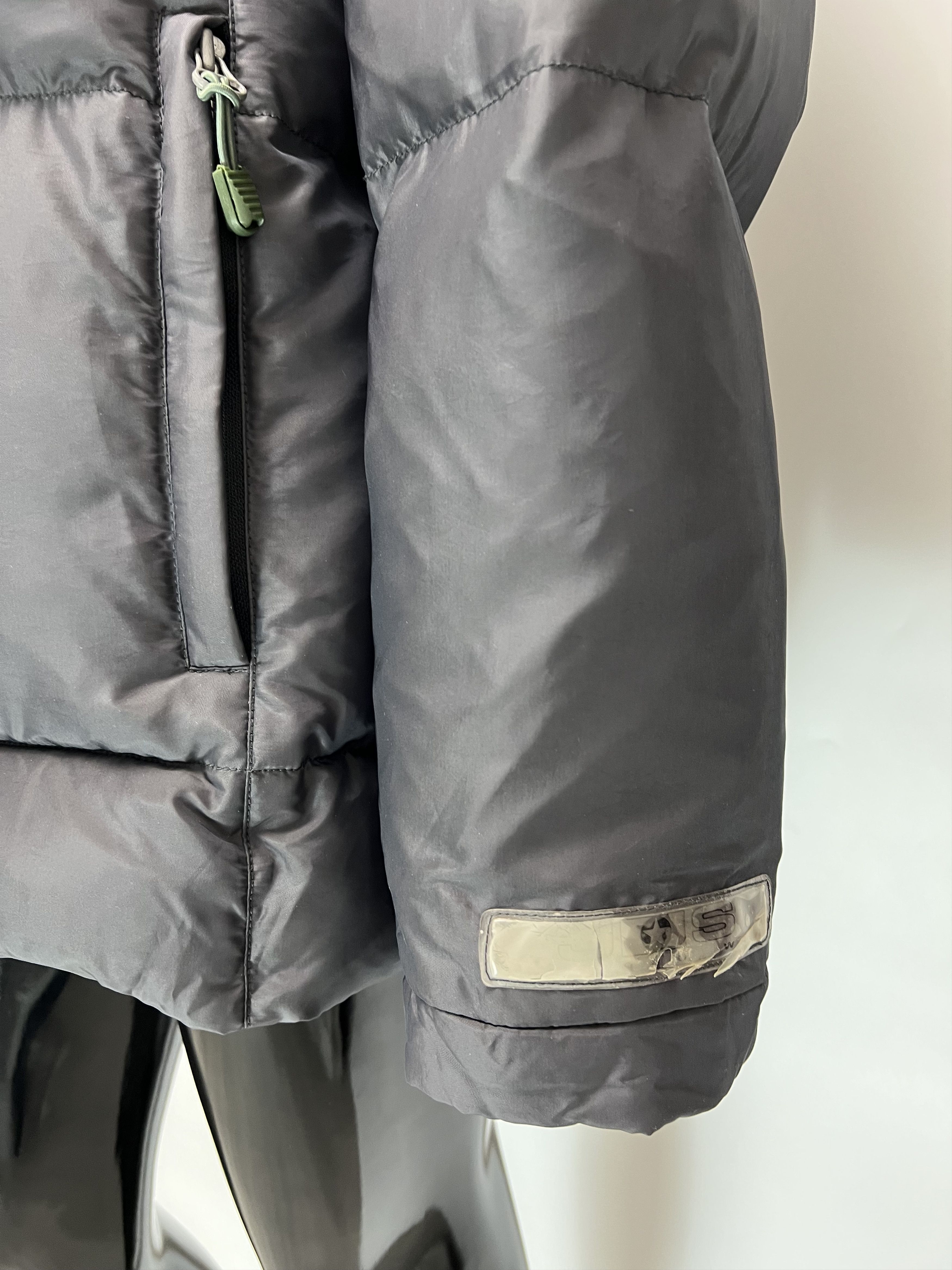 JET SET Jet Set Vintage Women's Gray Puffer Down Jacket Size L/XL Size XL / US 12-14 / IT 48-50 - 13 Thumbnail