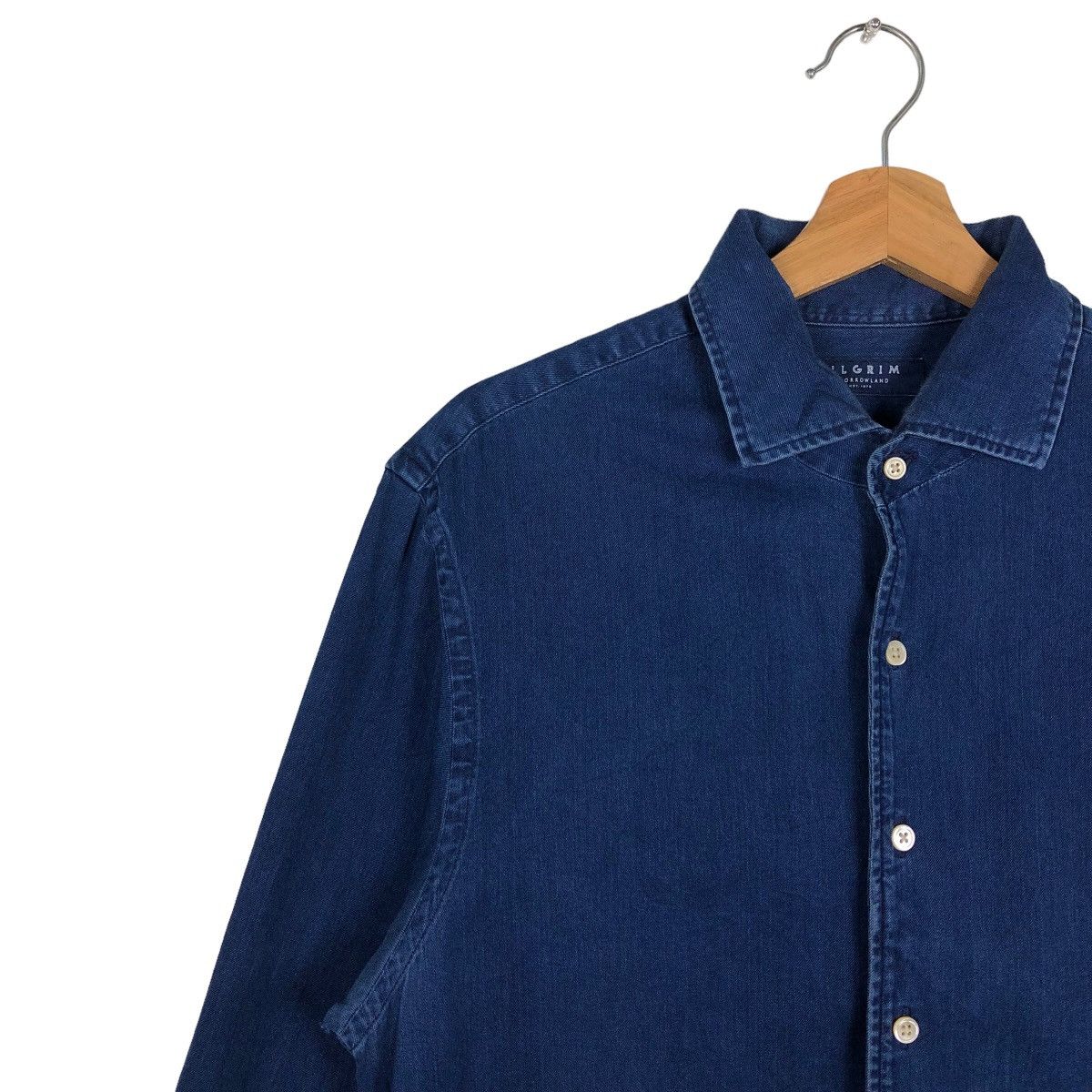 Blue Blue Japan 🔥90’s Blue Blue Japan Shirt Jacket Pligram Inspire Kapital Size US M / EU 48-50 / 2 - 7 Thumbnail